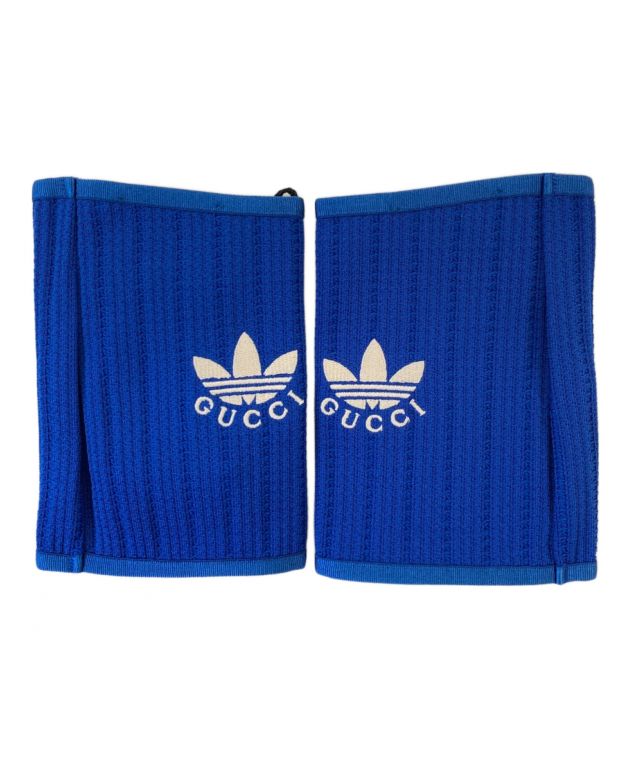 GUCCI adidas ロゴ　ニットグローブ　グッチ　アディダス　アームカバー GUCCI（グッチ） 【新品】GUCCI adidas アディダス コラボ 710394
