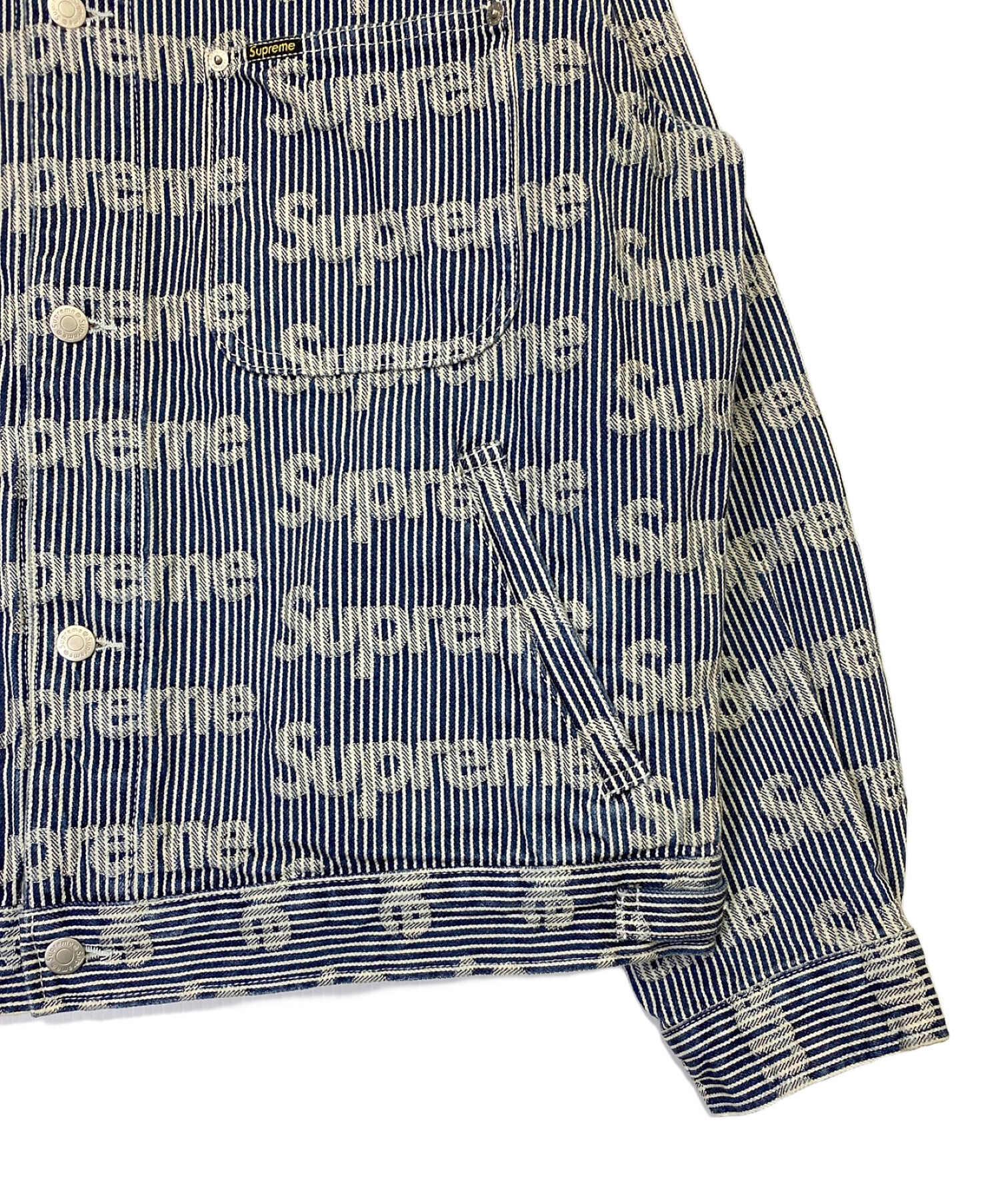 中古・古着通販】SUPREME (シュプリーム) Denim Chore Trucker Jacket