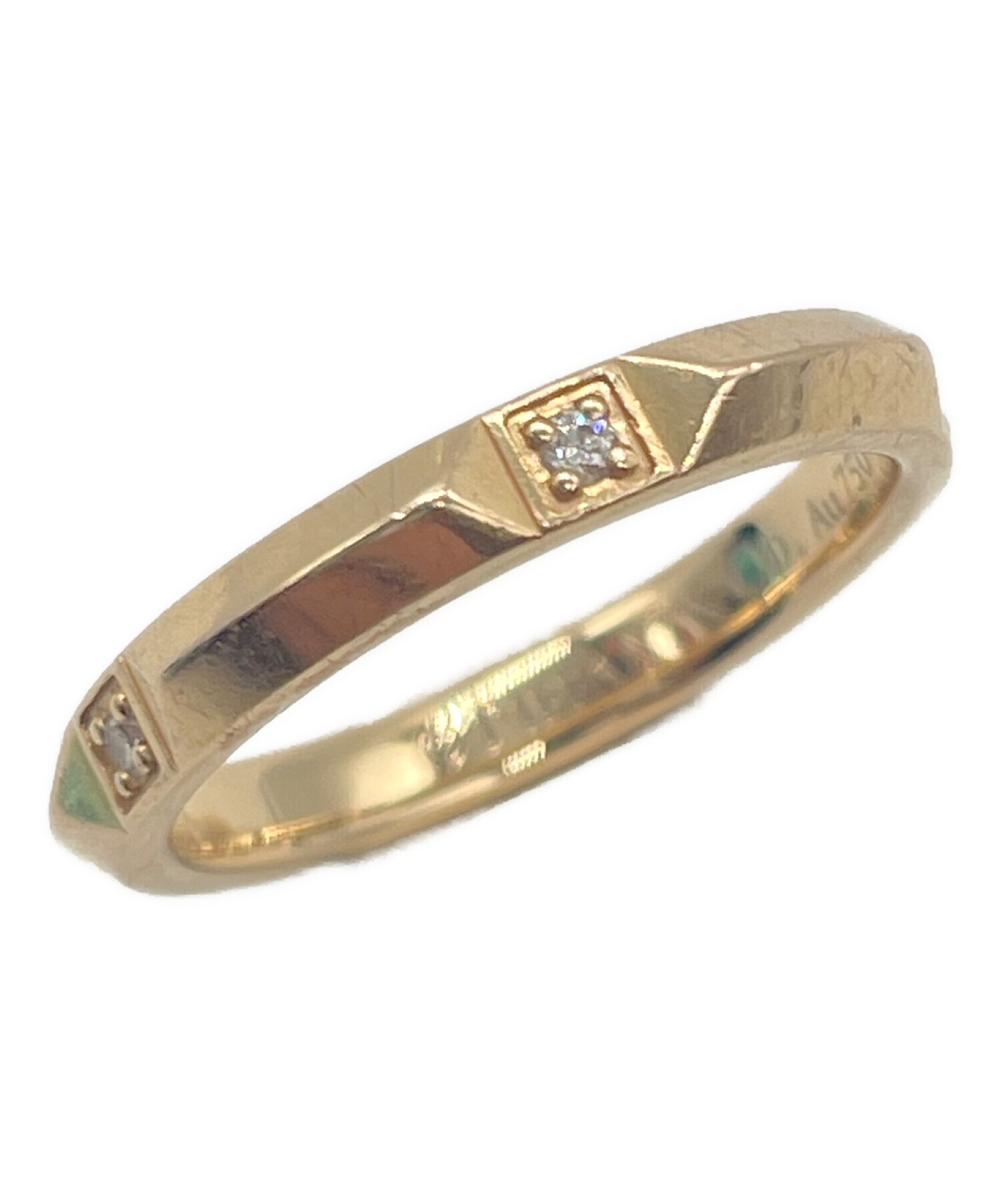 Tiffany & Co. リング　ダイヤモンド　トゥルーバンド8号　Au750 TIFFANY&Co. ティファニー Tiffany & Co. 指輪 トゥルー バンド