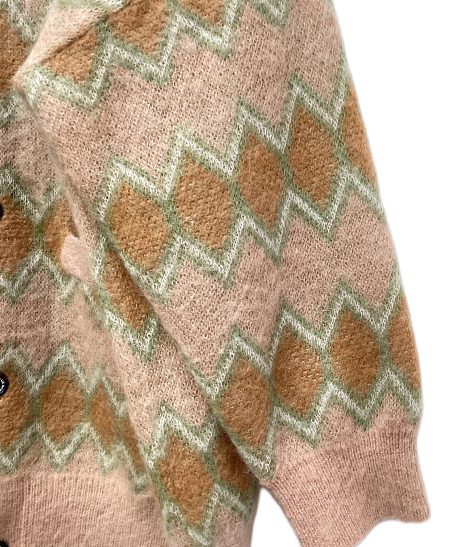 中古・古着通販】DAIRIKU (ダイリク) 23AW モヘアボーダーカーディガン