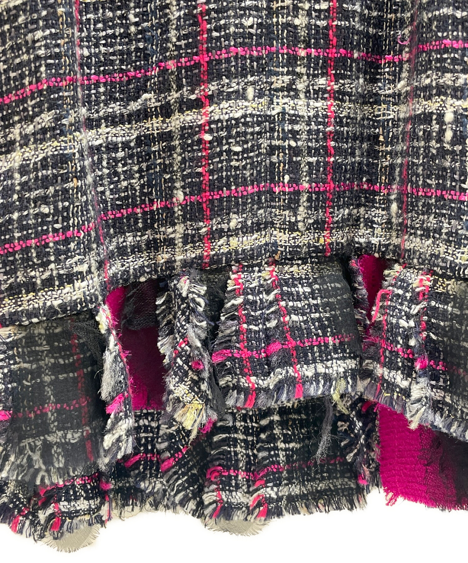 中古・古着通販】CHANEL (シャネル) ツイードキャミソールワンピース