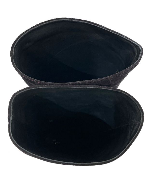 中古・古着通販】CHANEL (シャネル) ウェッジソールスウェードロング