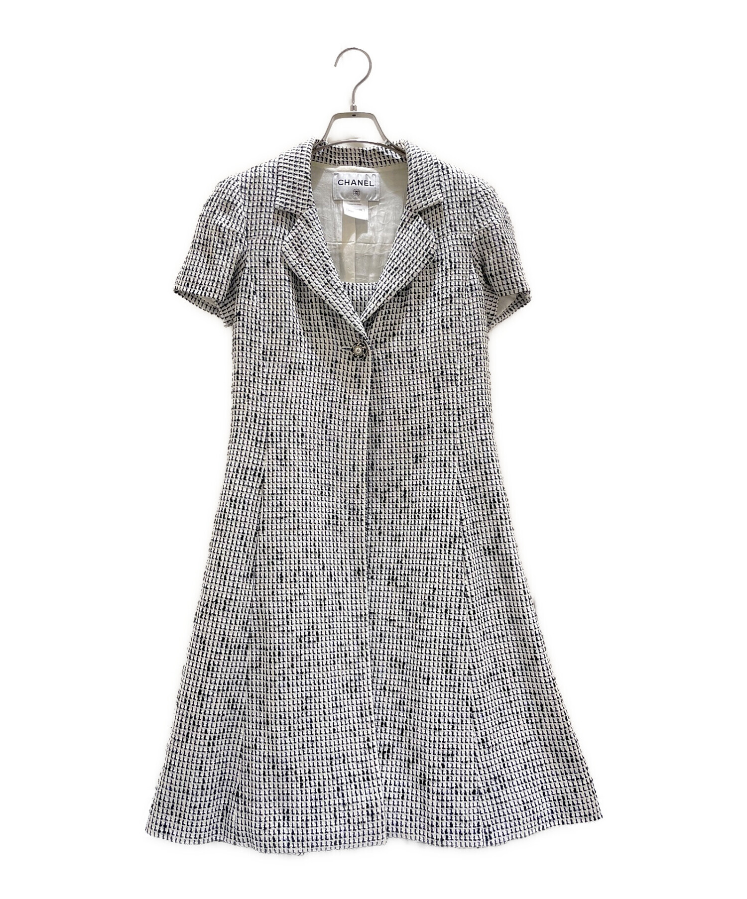 中古・古着通販】CHANEL (シャネル) アンサンブルツイードジャケット
