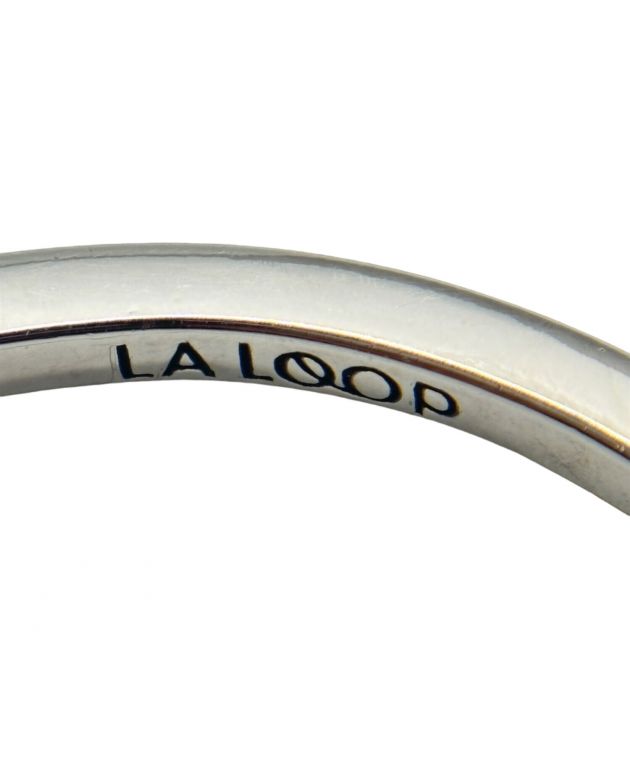 ひ*マ様 LA LOOP ラループ グラスホルダー レザー編 シルバー925 5 中古・古着通販】La Loop (ラループ) シルバーグラスフォルダー サイズ