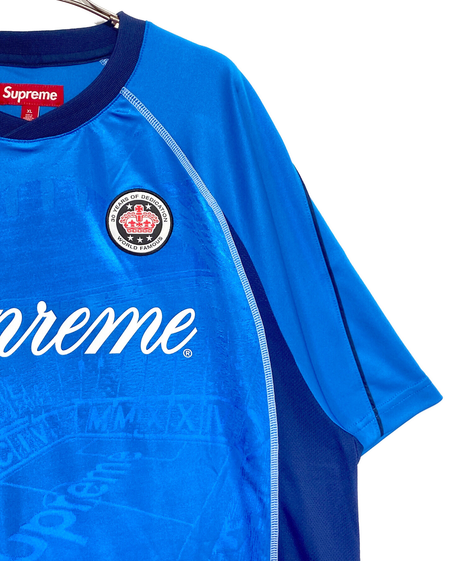 Supreme Umbro Soccer Jersey Blue XL 【公式通販】