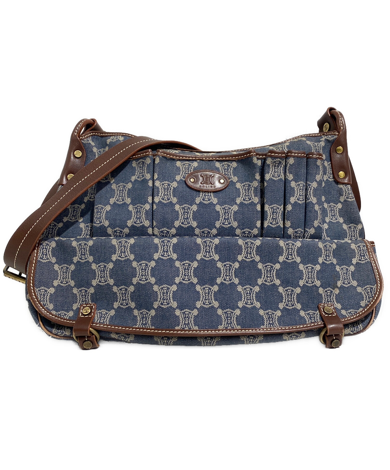 中古・古着通販】CELINE (セリーヌ) Denim shoulder bag（デニム 