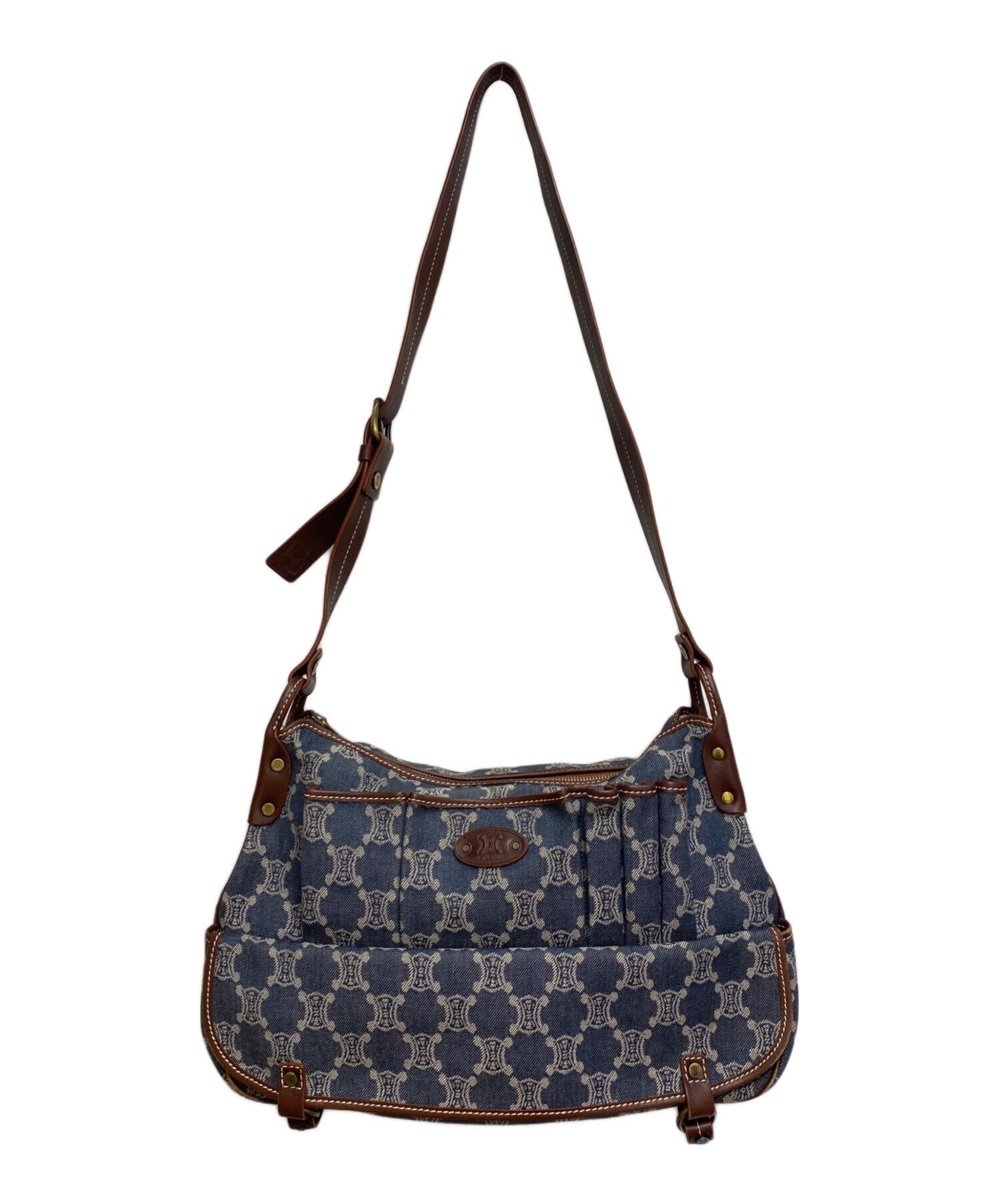 中古・古着通販】CELINE (セリーヌ) Denim shoulder bag（デニム 