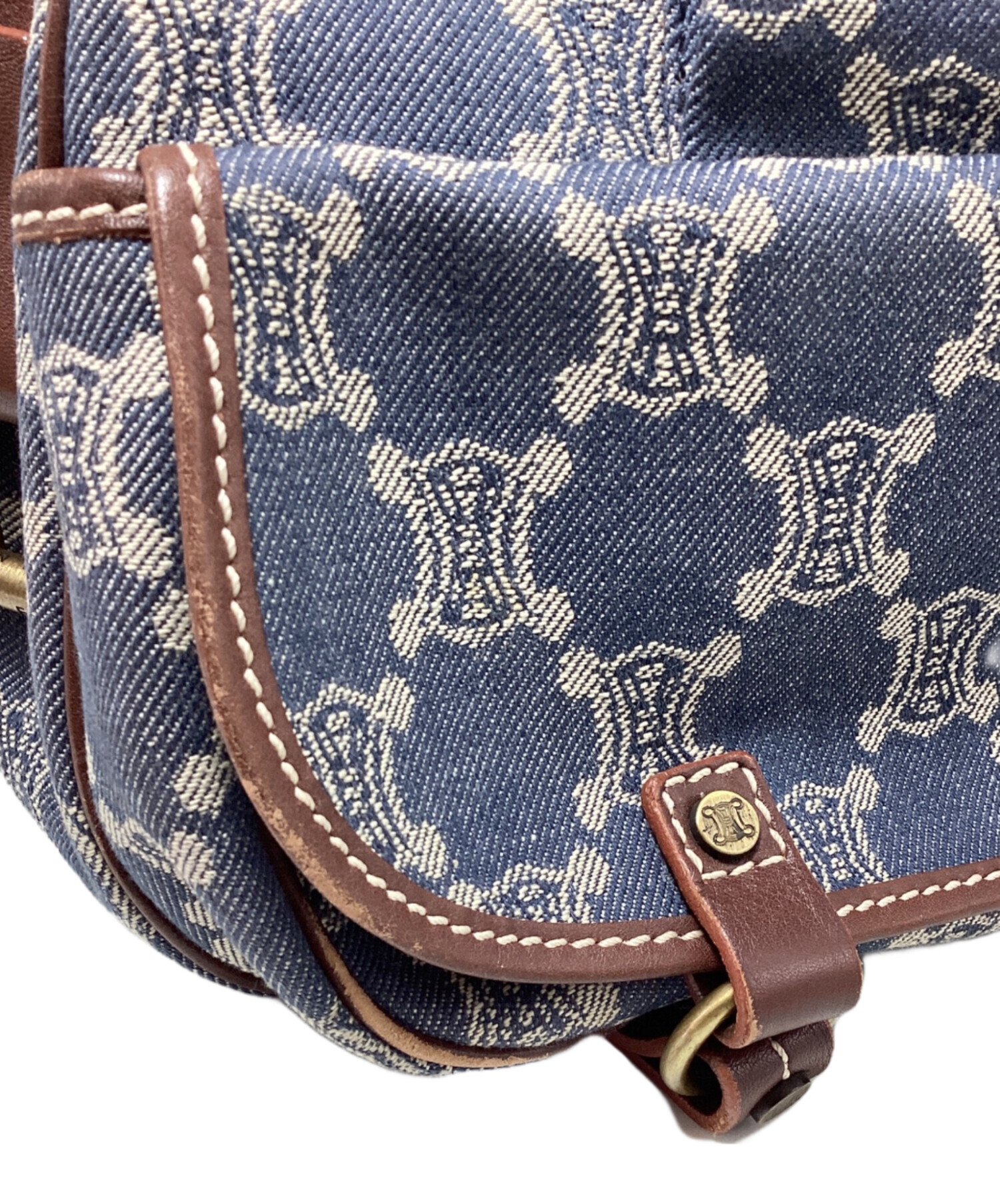 中古・古着通販】CELINE (セリーヌ) Denim shoulder bag（デニム 