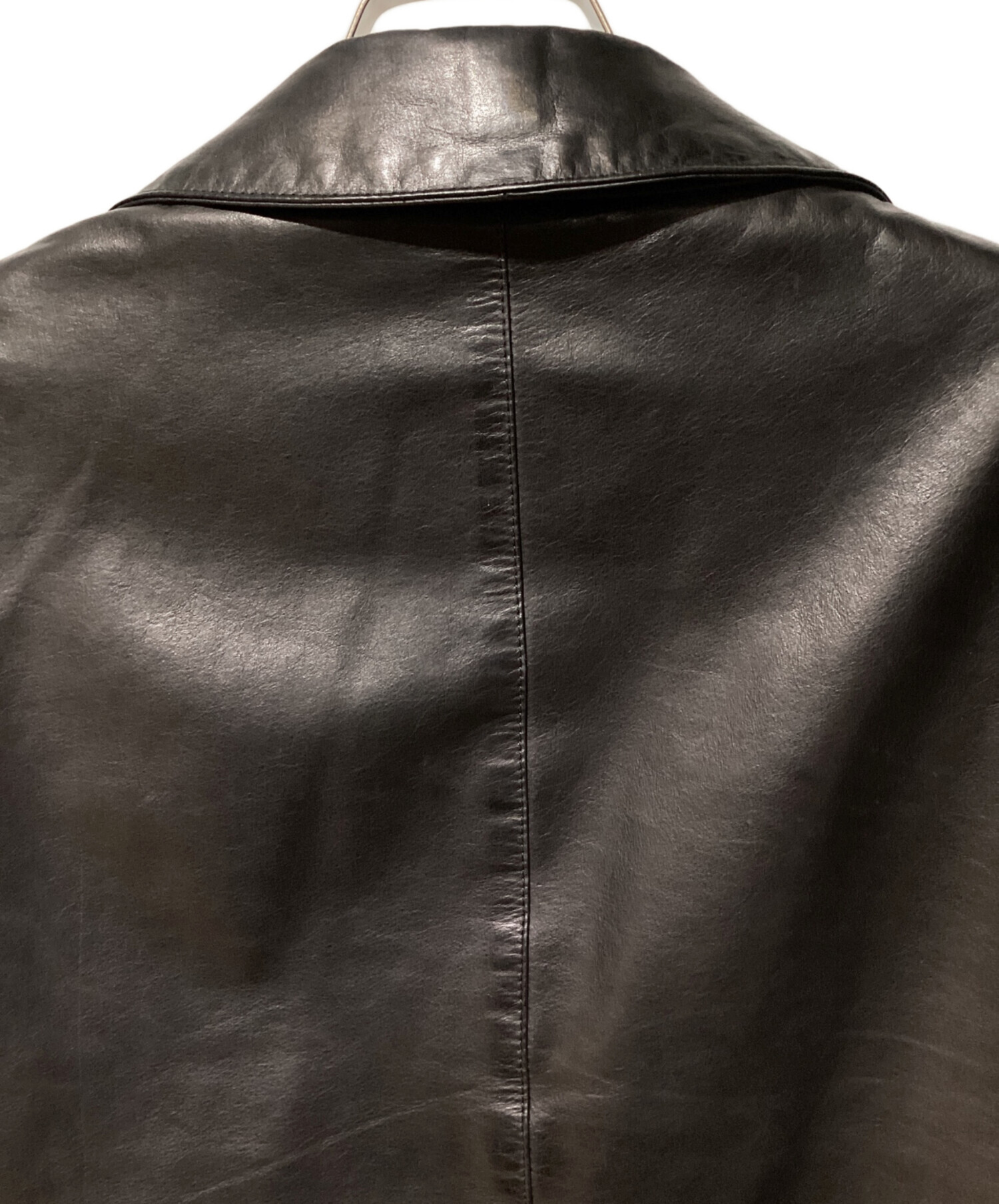 中古・古着通販】LOEWE (ロエベ) Leather Tailored Jacket（レザー