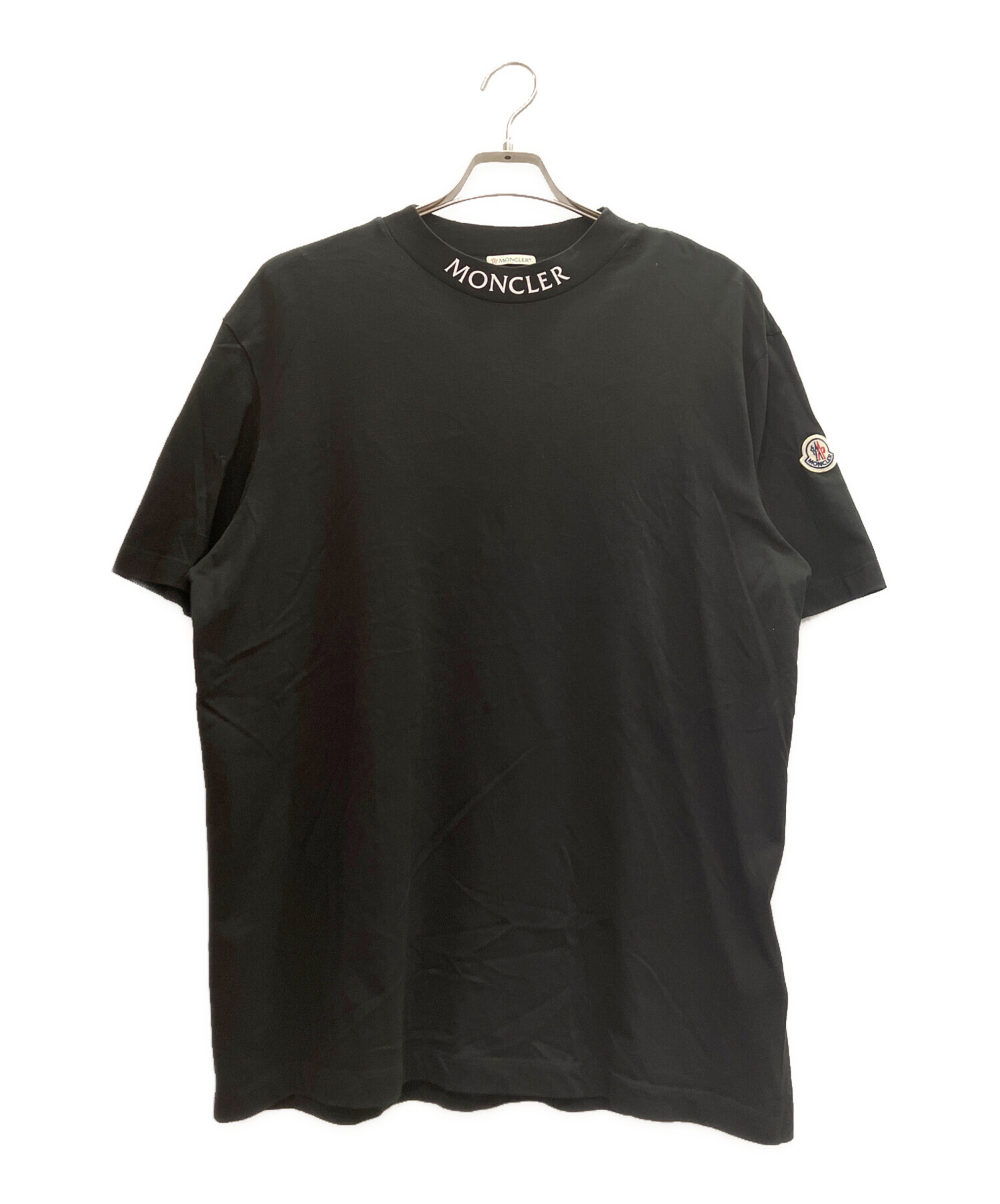 中古・古着通販】MONCLER (モンクレール) MAGLIA T-SHIRT ネックロゴ 