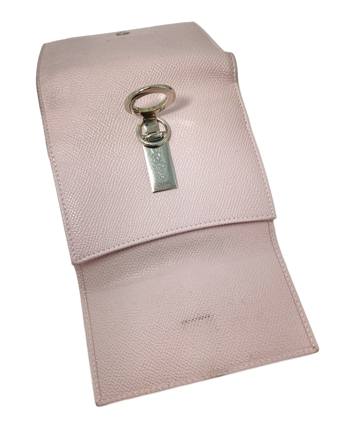 中古・古着通販】BVLGARI (ブルガリ) リングデザイン2つ折り財布 