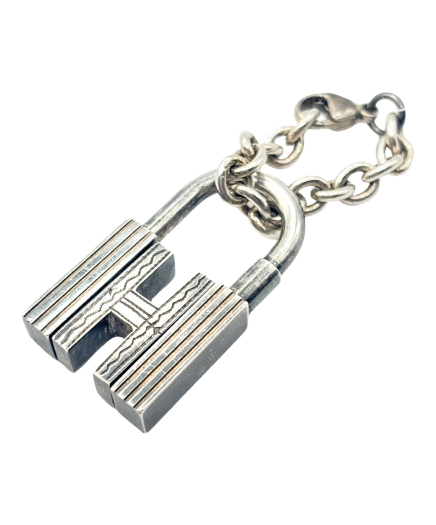 中古・古着通販】HERMES (エルメス) 2000 H ロゴ カデナ シルバー