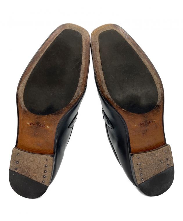 中古・古着通販】TOM FORD (トムフォード) ローファー ブラック サイズ