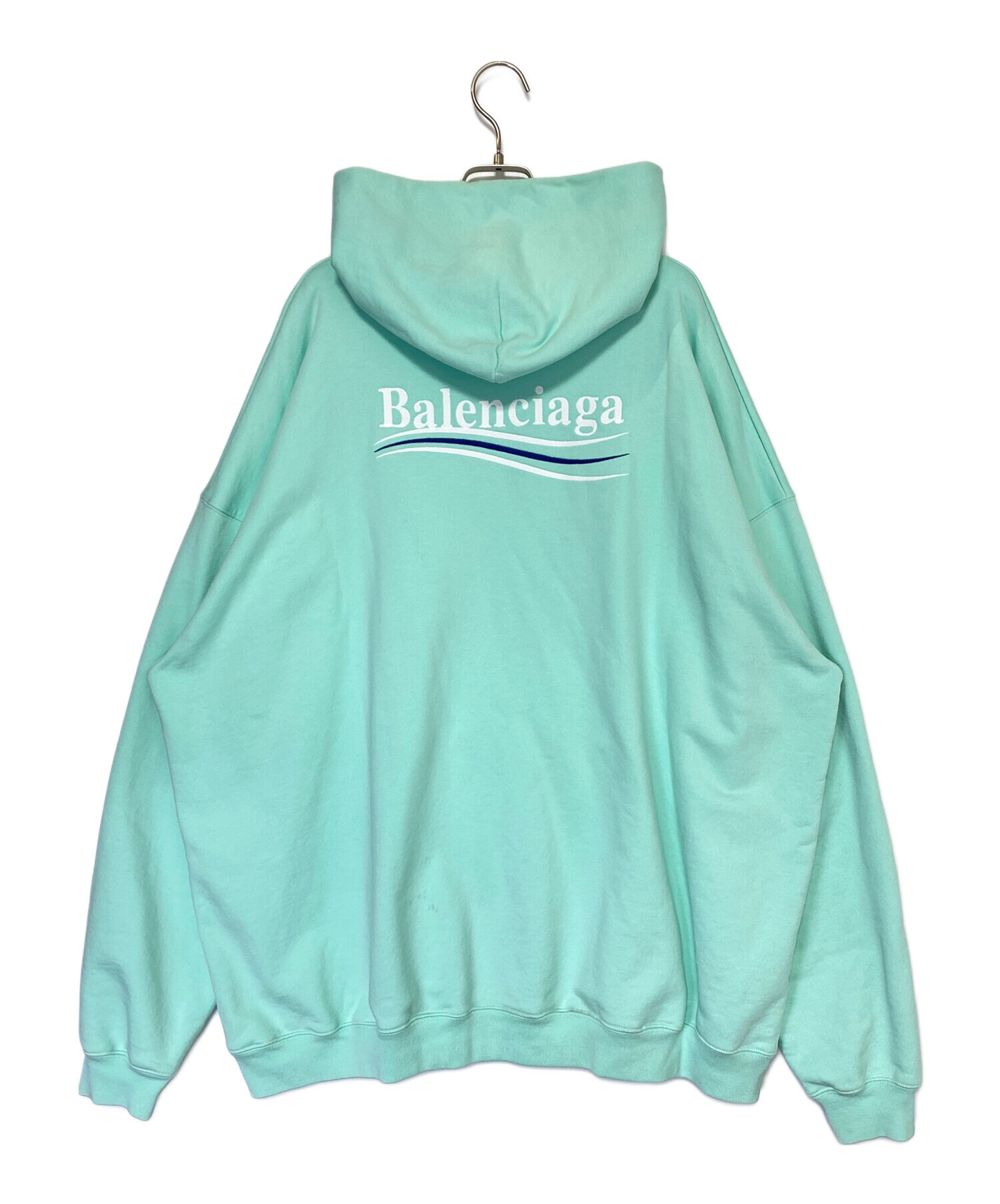 中古・古着通販】BALENCIAGA (バレンシアガ) ロゴプルオーバーフーディ