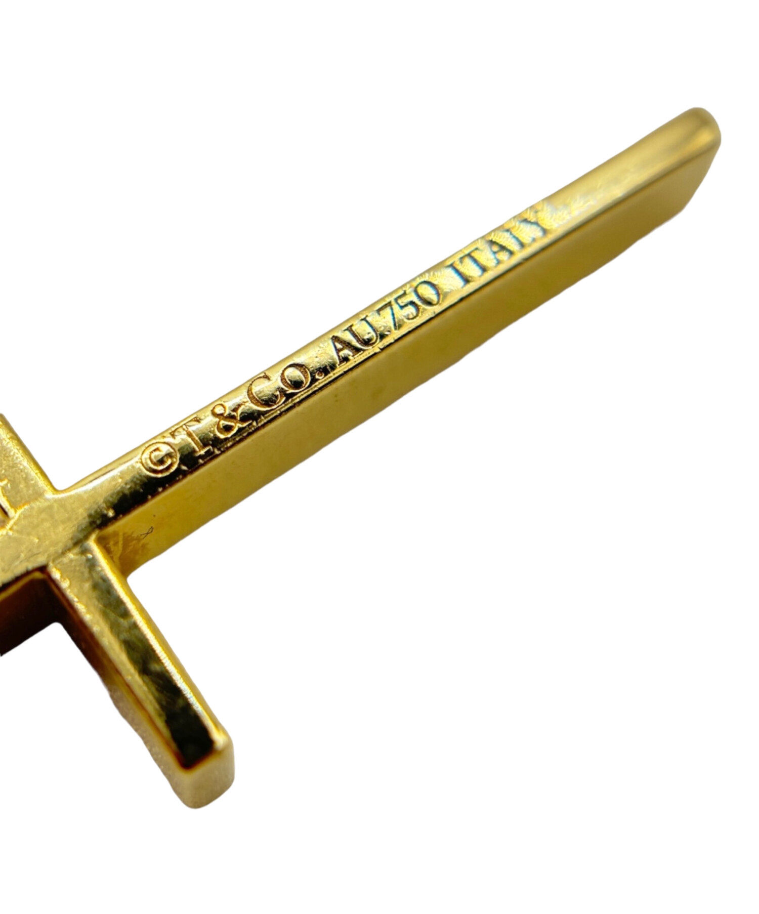 中古・古着通販】TIFFANY & Co. (ティファニー) Tiffany K18 クロス 