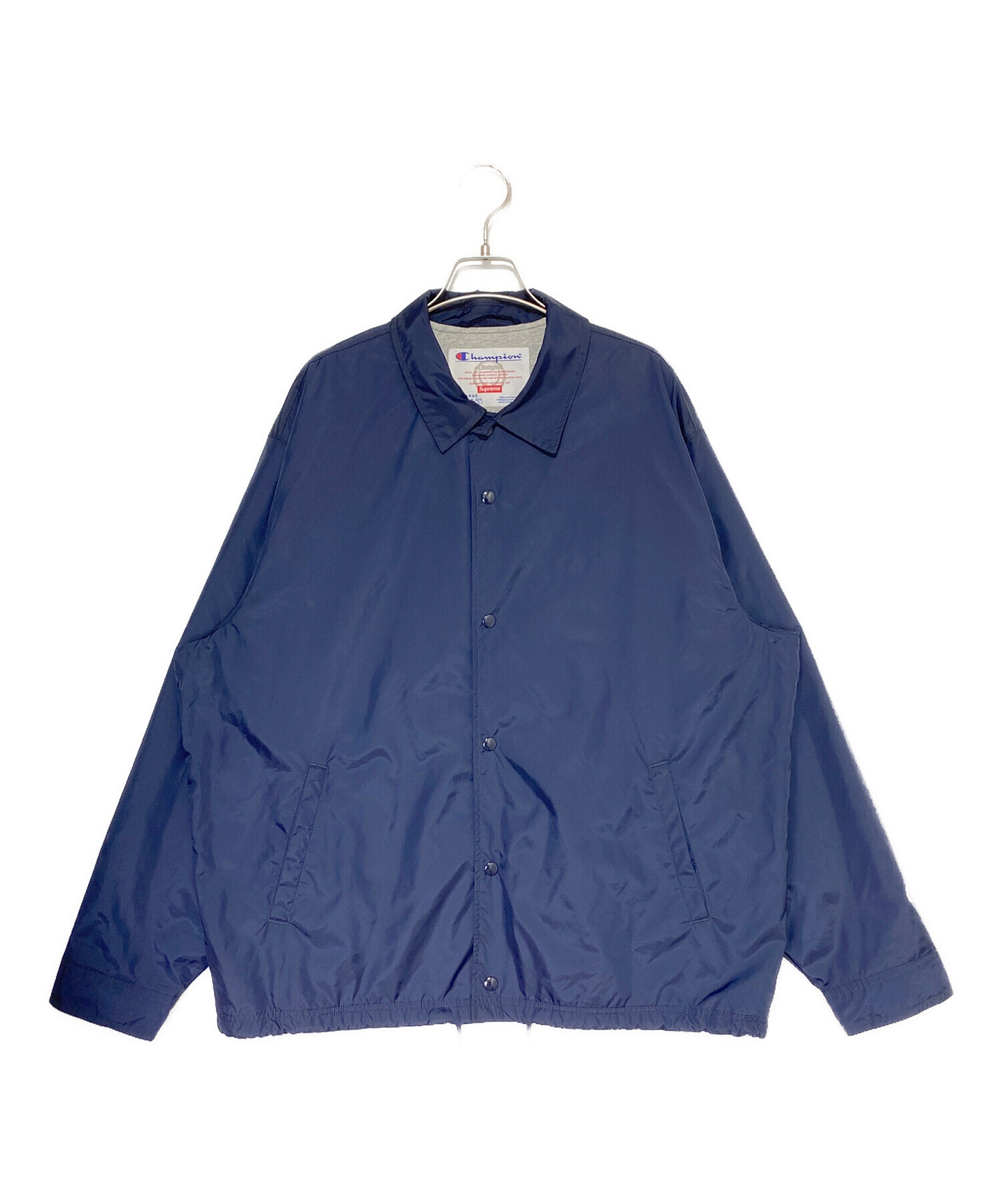 Supreme ネイビー ジャケット CHAMPION XL 【公式通販】