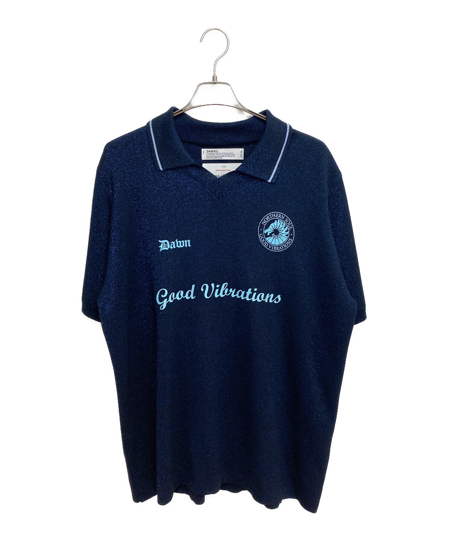 中古・古着通販】DAIRIKU (ダイリク) Lame Soccer Uniform Knit 中古・古着通販】DAIRIKU (ダイリク) Lame Soccer Uniform Knit