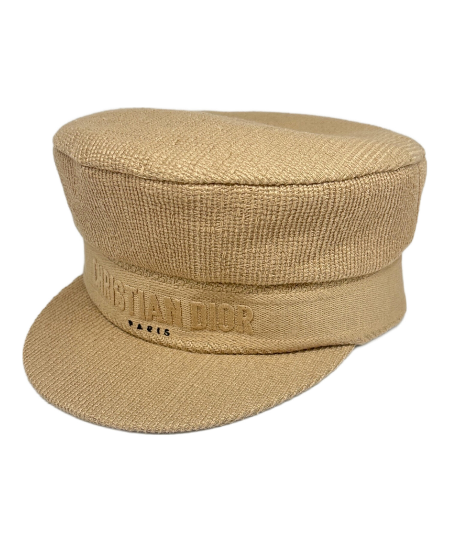 Christian Dior ベージュ キャスケット 57 Christian Dior ベージュ キャスケット 57
