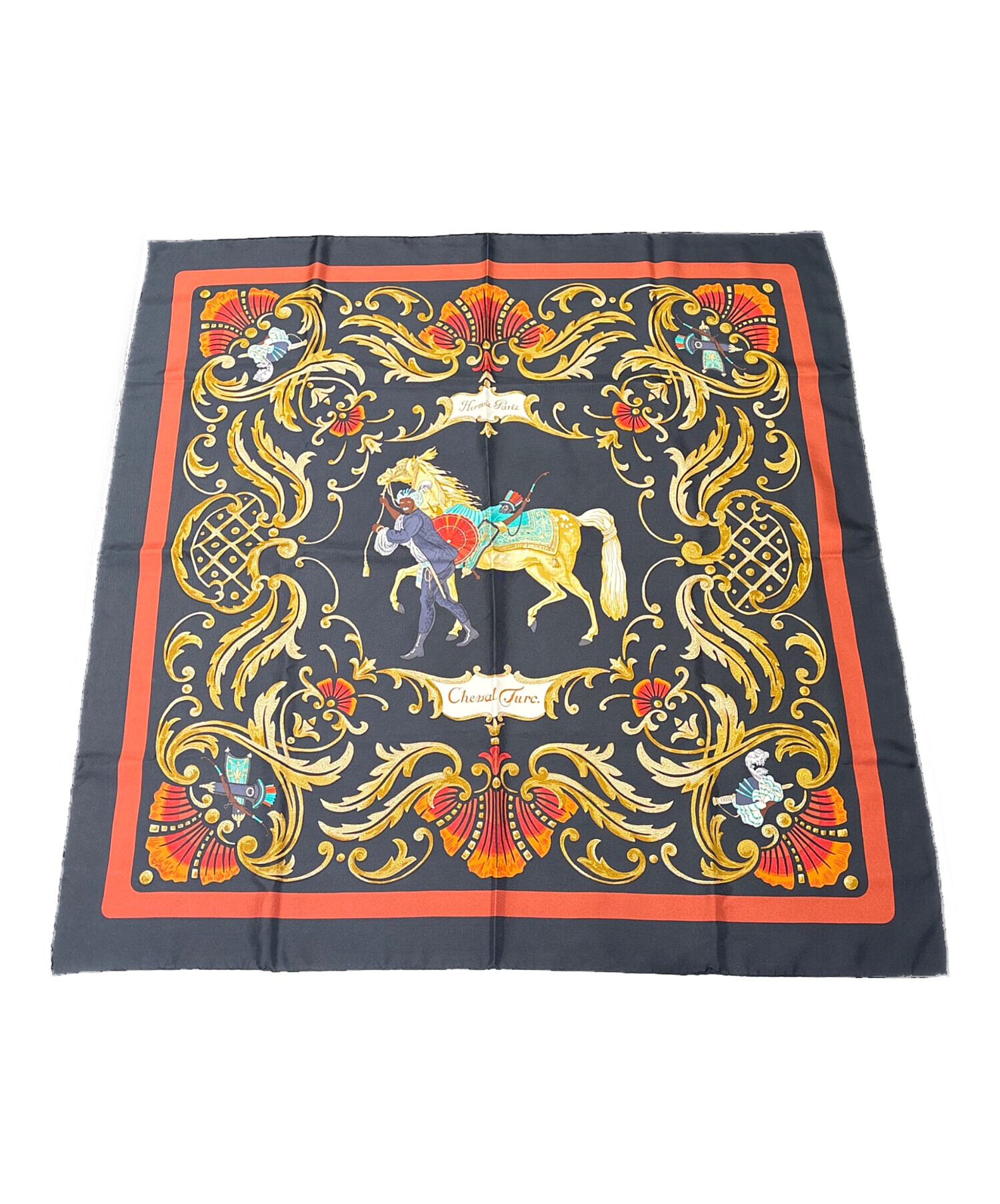 中古・古着通販】HERMES (エルメス) カレ 90 Cheval Turc トルコの馬