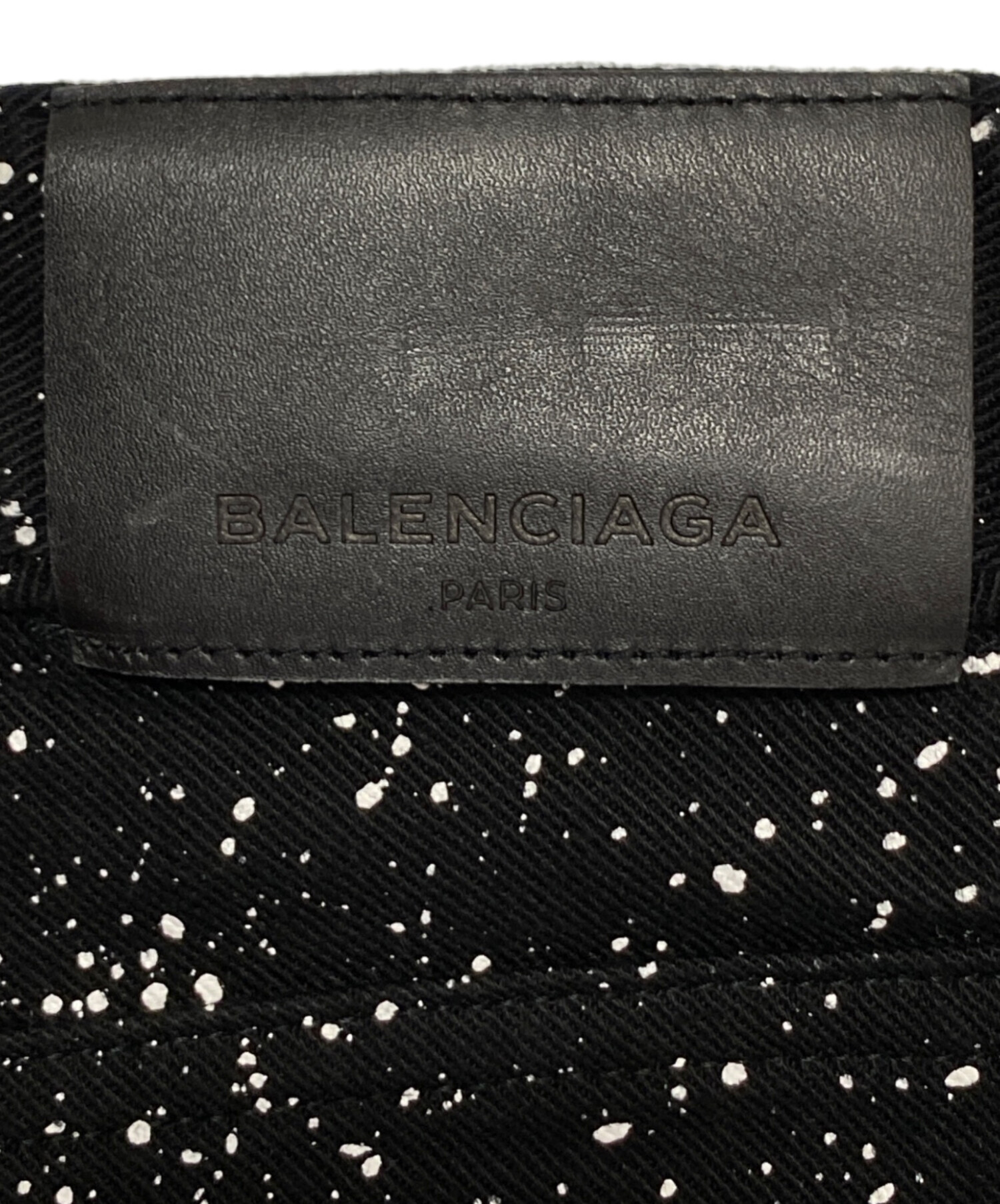 中古・古着通販】BALENCIAGA (バレンシアガ) ペイント加工スキニー 