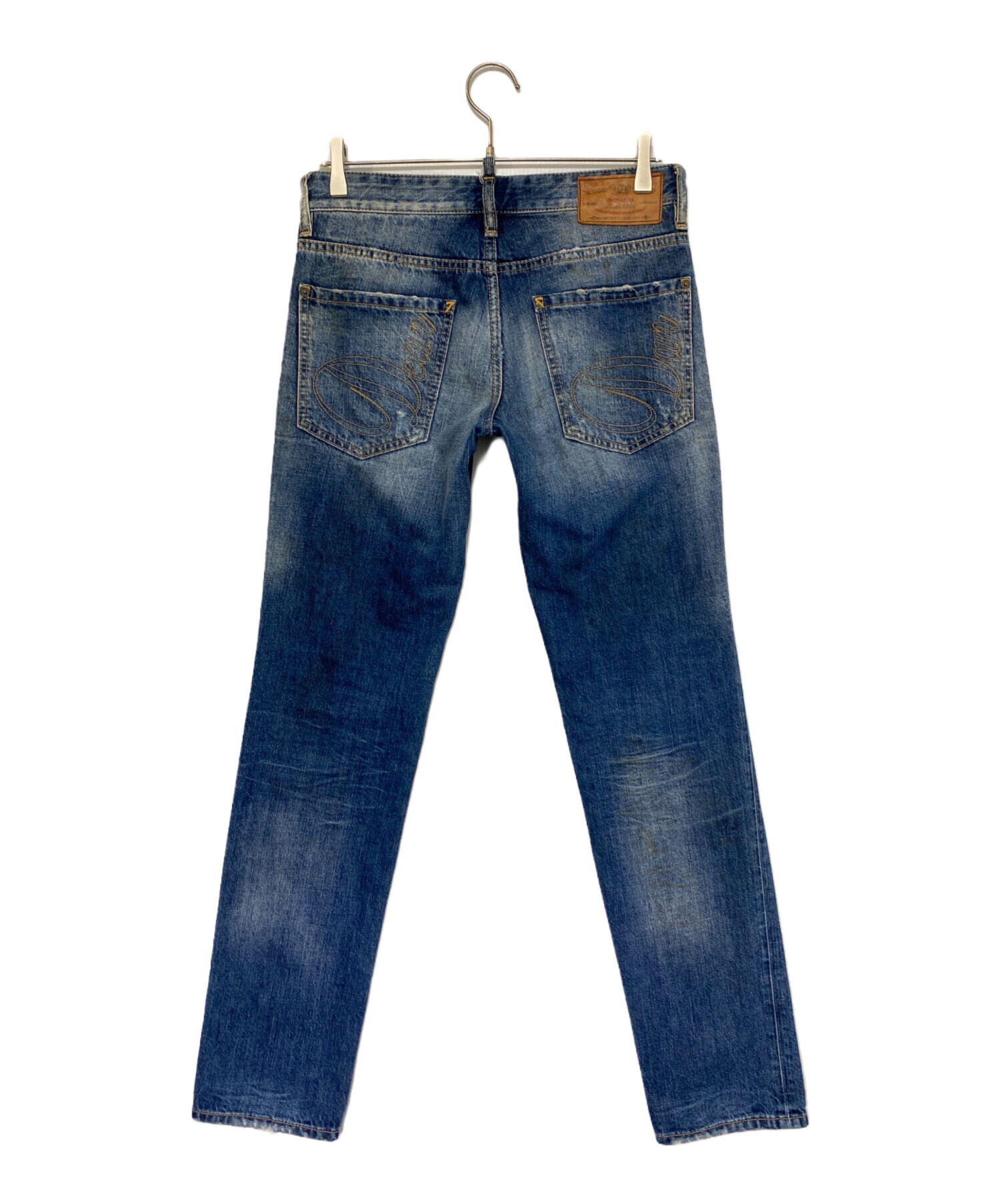 中古・古着通販】DSQUARED2 (ディースクエアード) ダメージ加工デニム 