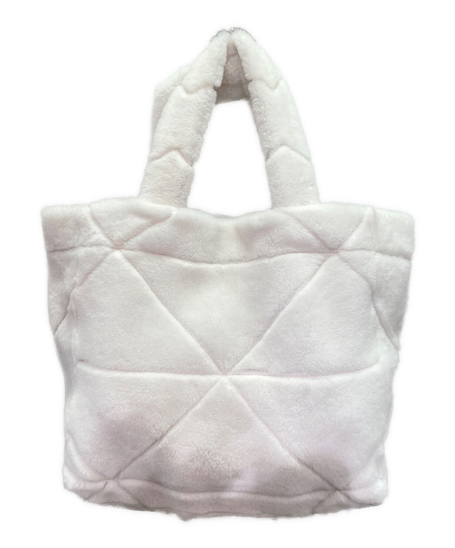 中古・古着通販】PRADA (プラダ) キルト シアリング トートバッグ