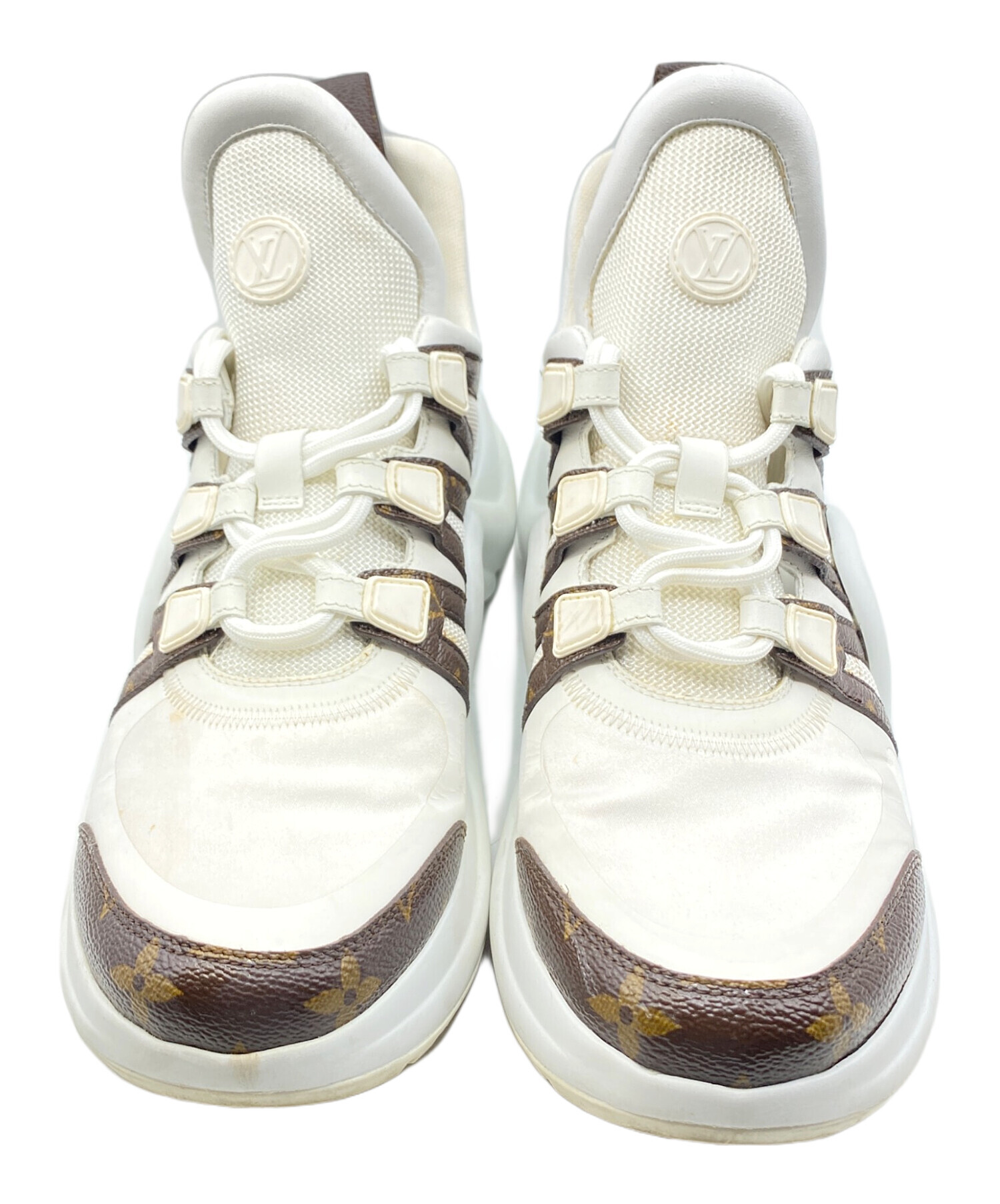 アークライトラインスニーカー　LOUIS VUITTON ホワイト×モノグラム 楽天市場】LOUIS VUITTON ルイヴィトン 新品同様 LOUIS VUITTON ルイ