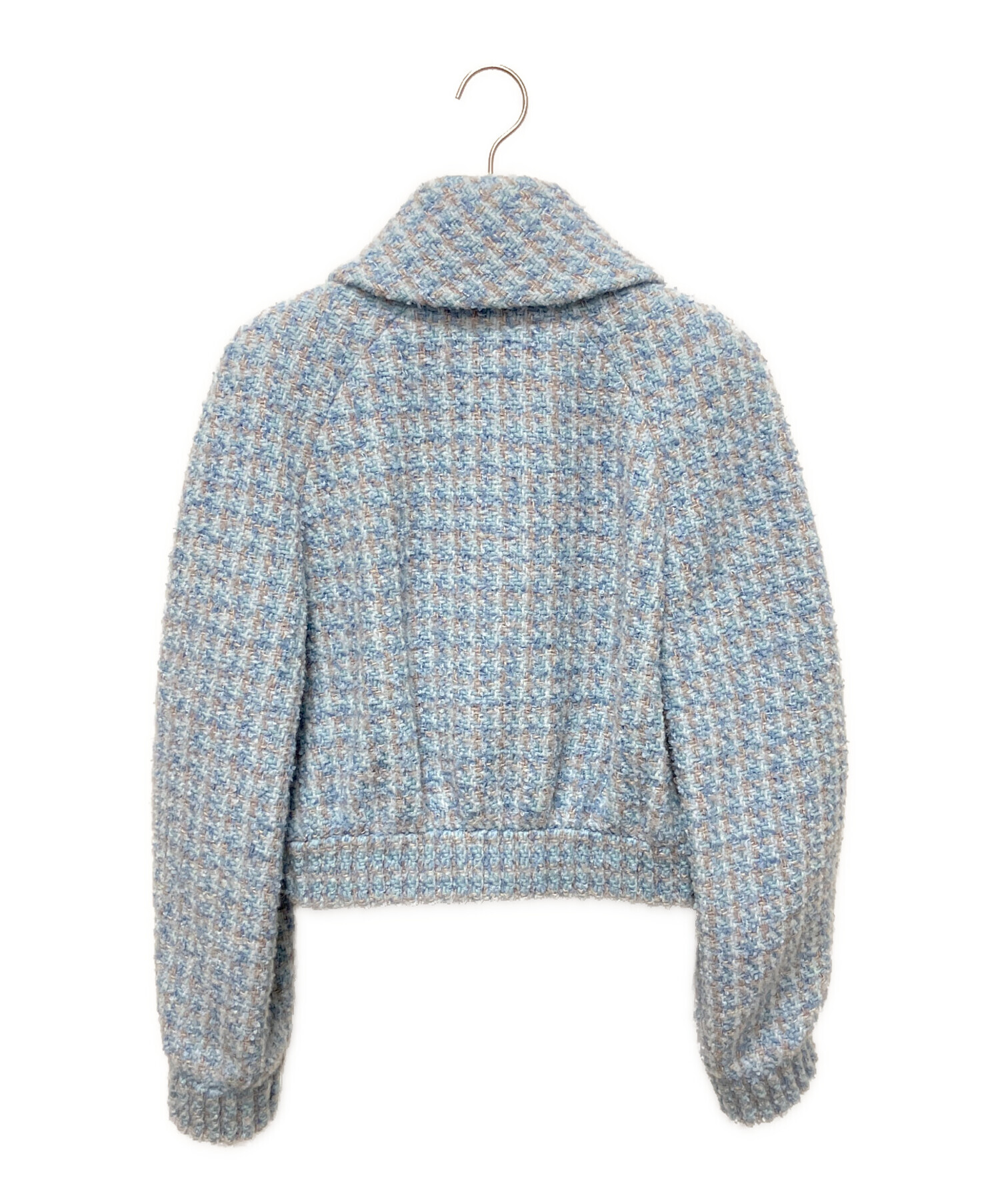 中古・古着通販】CHANEL (シャネル) パールボタン ツイードジャケット 
