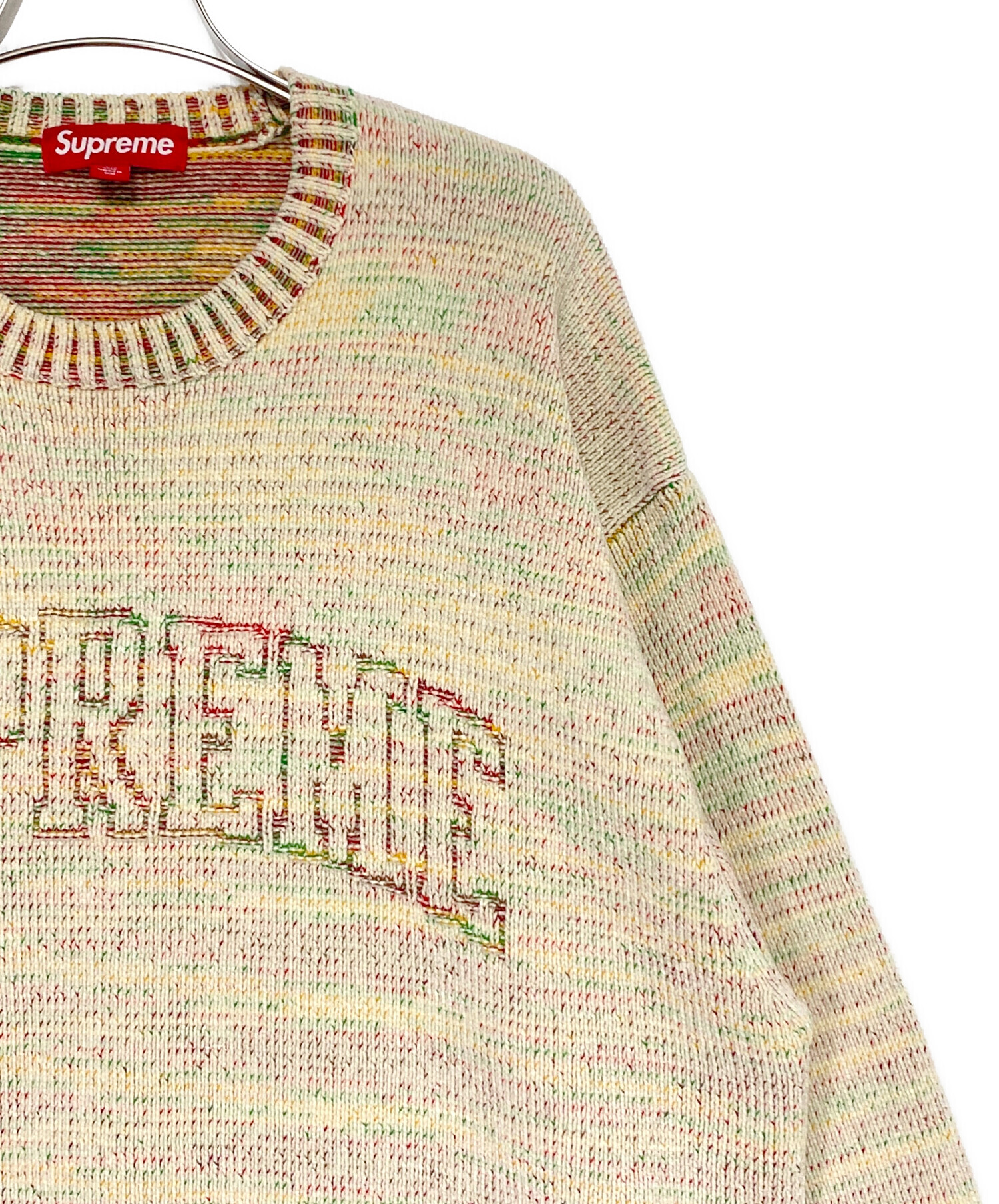 中古・古着通販】SUPREME (シュプリーム) CONTRAST ARC SWEATER マルチ