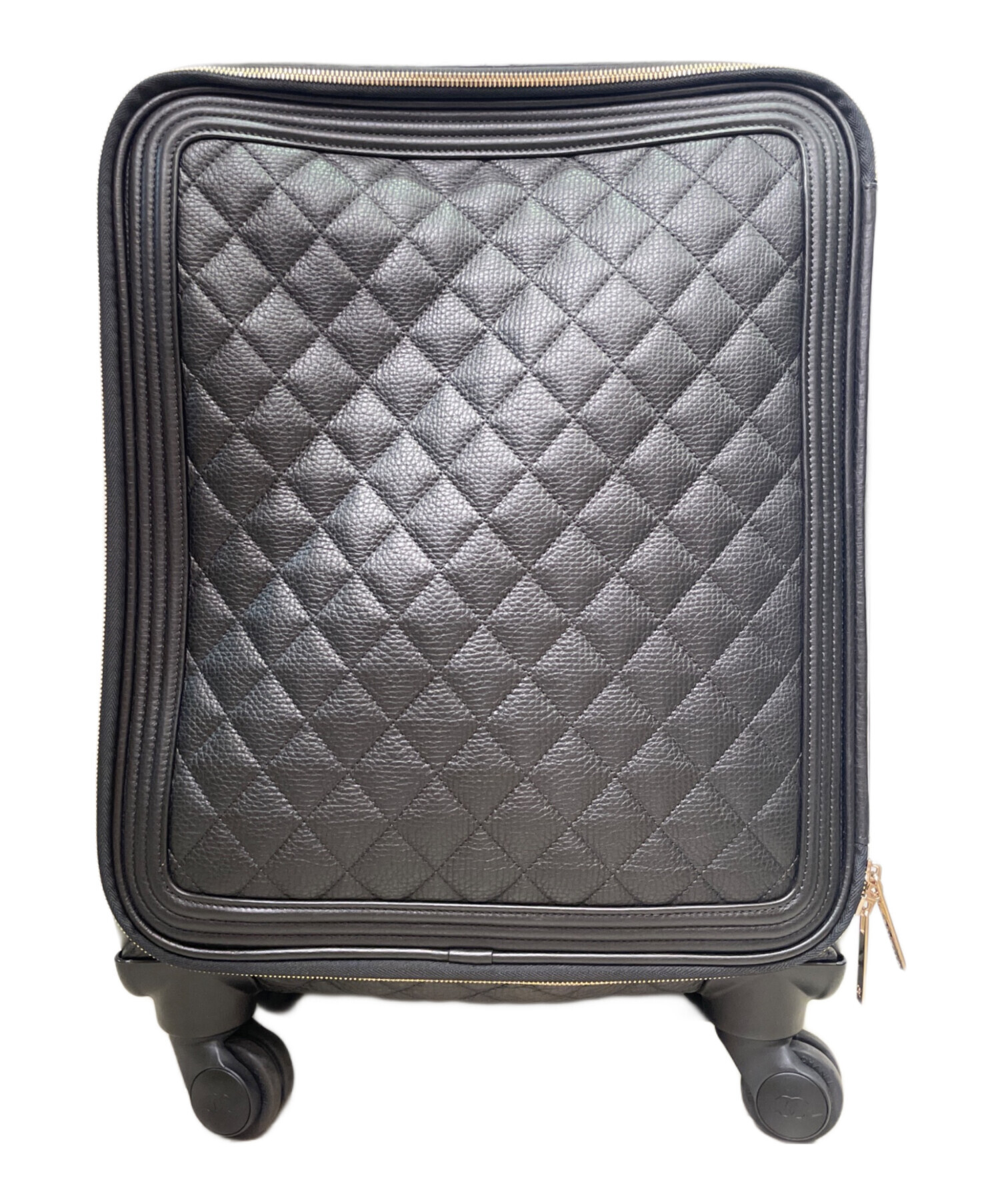 CHANEL マトラッセ キャリーバッグ 中古・古着通販】CHANEL (シャネル) マトラッセ キャリーケース