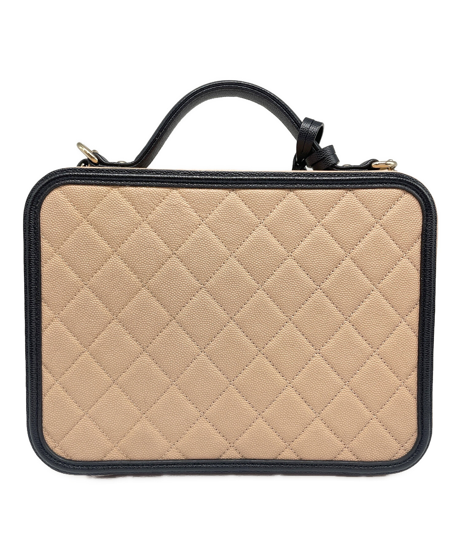 中古・古着通販】CHANEL (シャネル) CCフィリグリー 2WAY バニティ