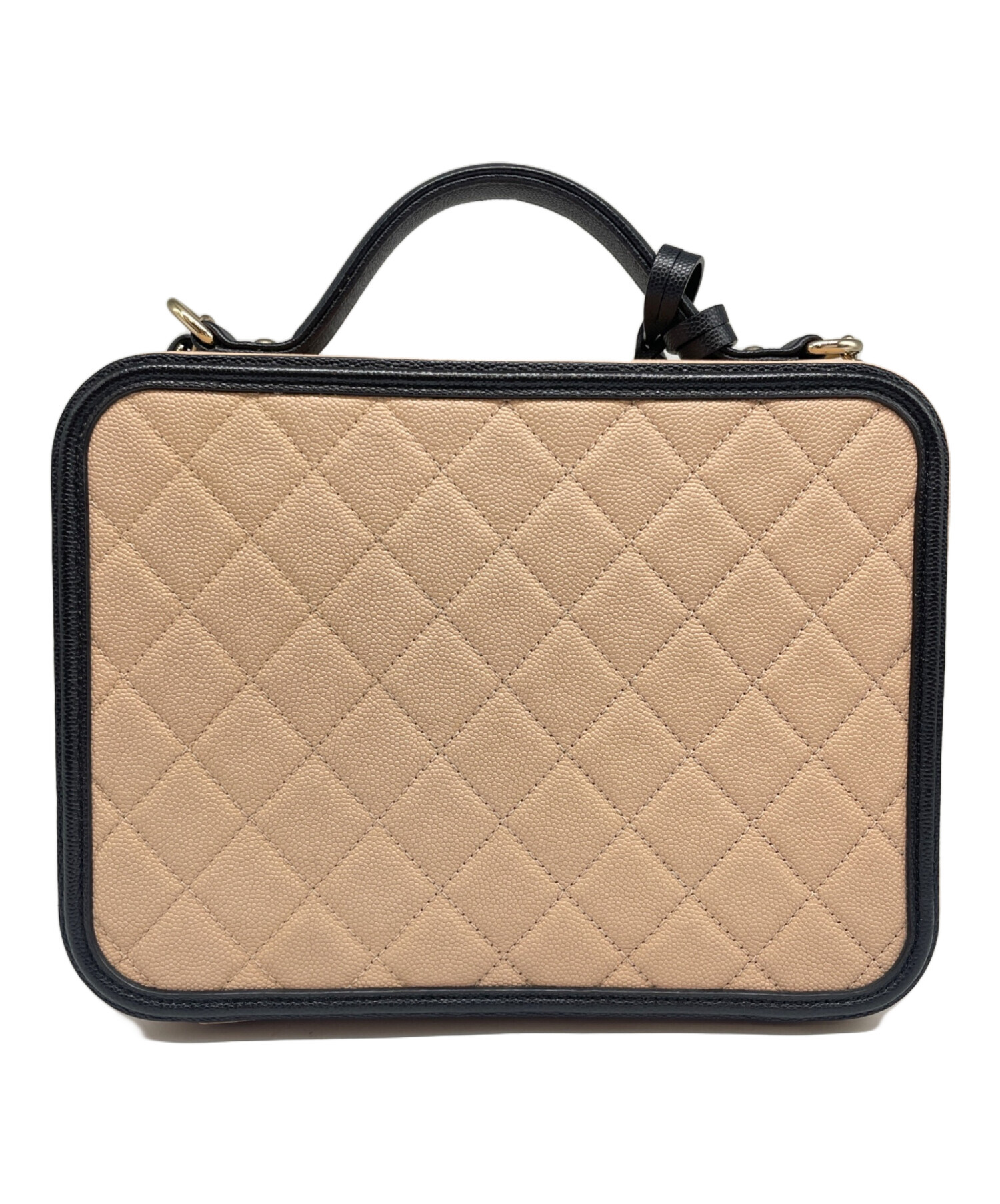 中古・古着通販】CHANEL (シャネル) CCフィリグリー 2WAY バニティ 
