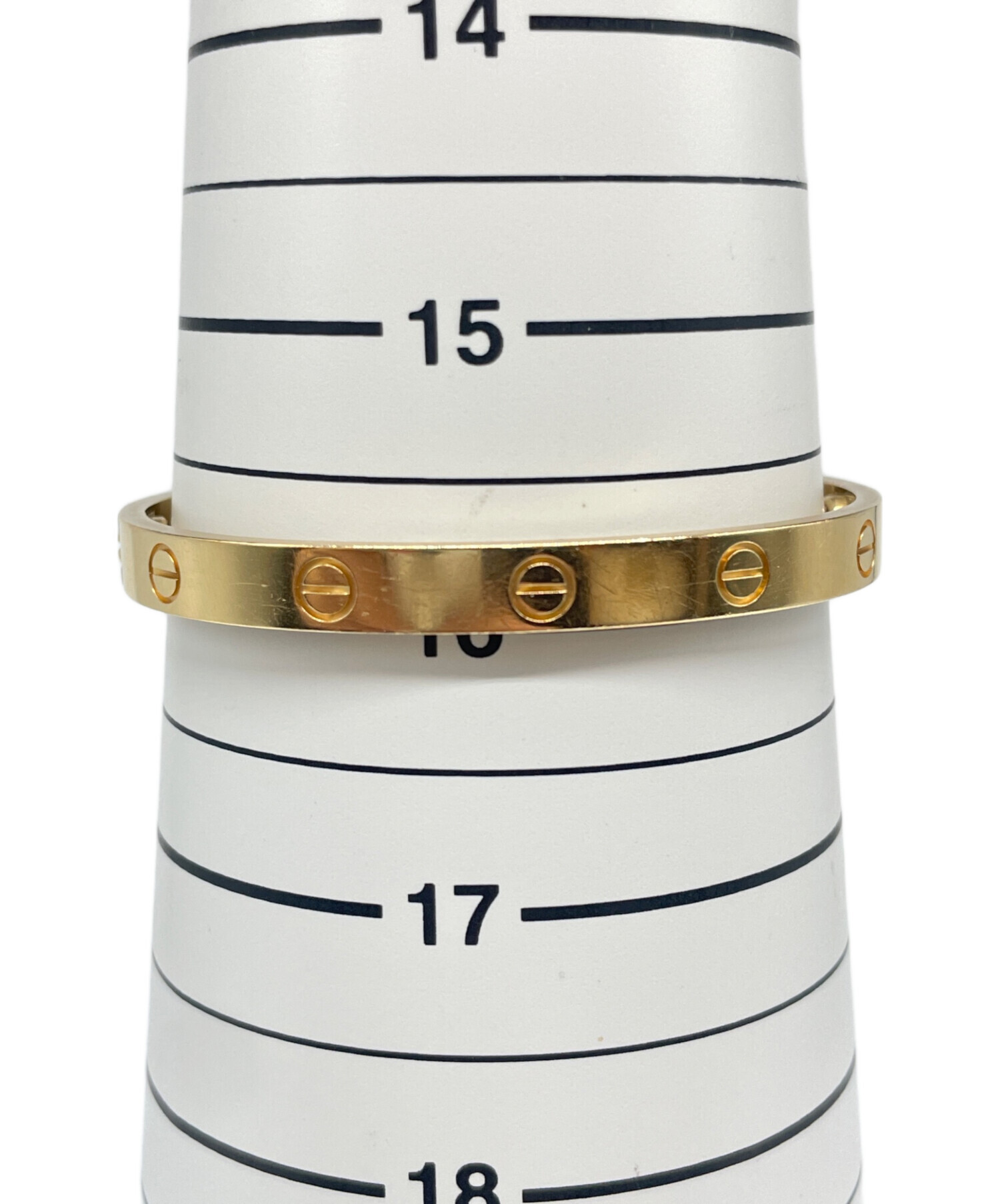 Cartierカルティエ　ラブブレス　WG サイズ17 旧型 中古・古着通販】Cartier (カルティエ) ラブブレス サイズ:17