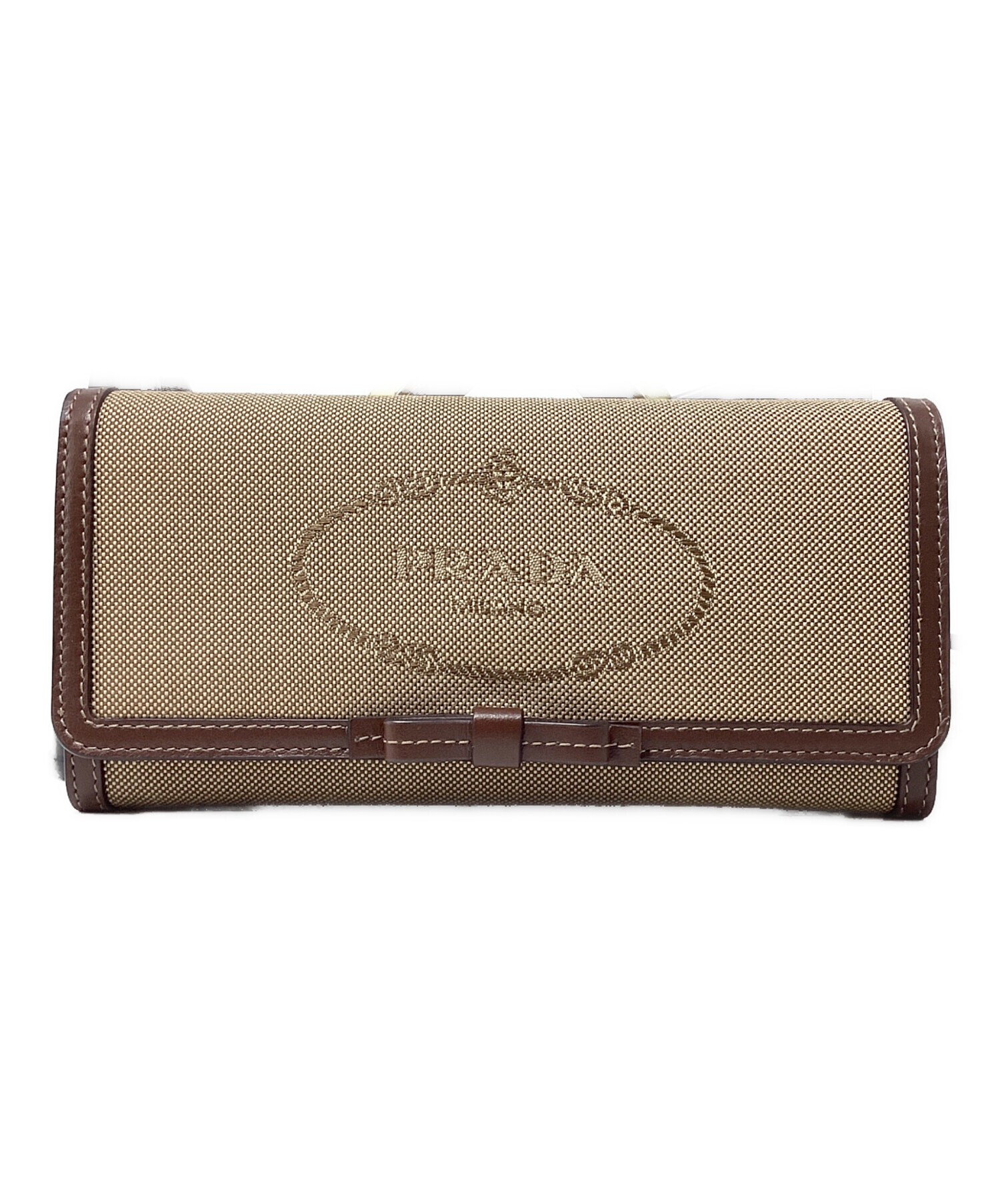 中古・古着通販】PRADA (プラダ) Saffiano metal wallet（サフィアーノ 