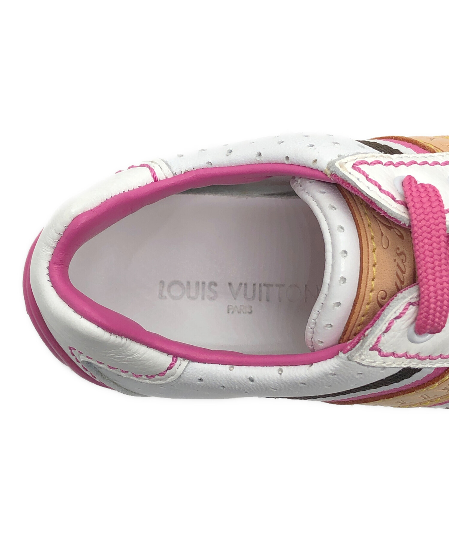 中古・古着通販】LOUIS VUITTON (ルイ ヴィトン) レザースニーカー 