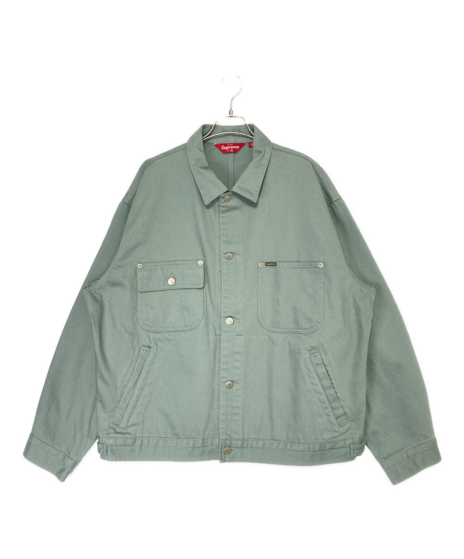 ジャケット・アウター Supreme Denim Chore Trucker Jacket Mint 中古・古着通販】SUPREME (シュプリーム) Denim Chore Trucker Jacket