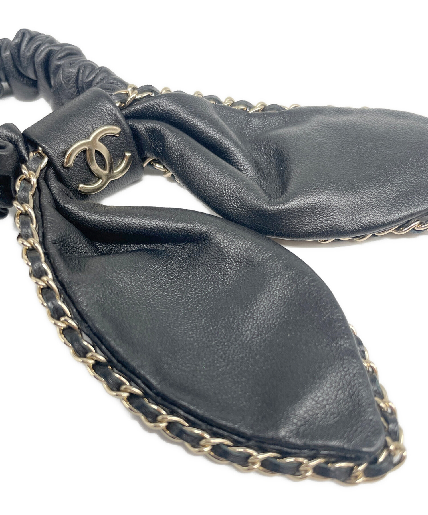 中古・古着通販】CHANEL (シャネル) ココマーク レザーラビット