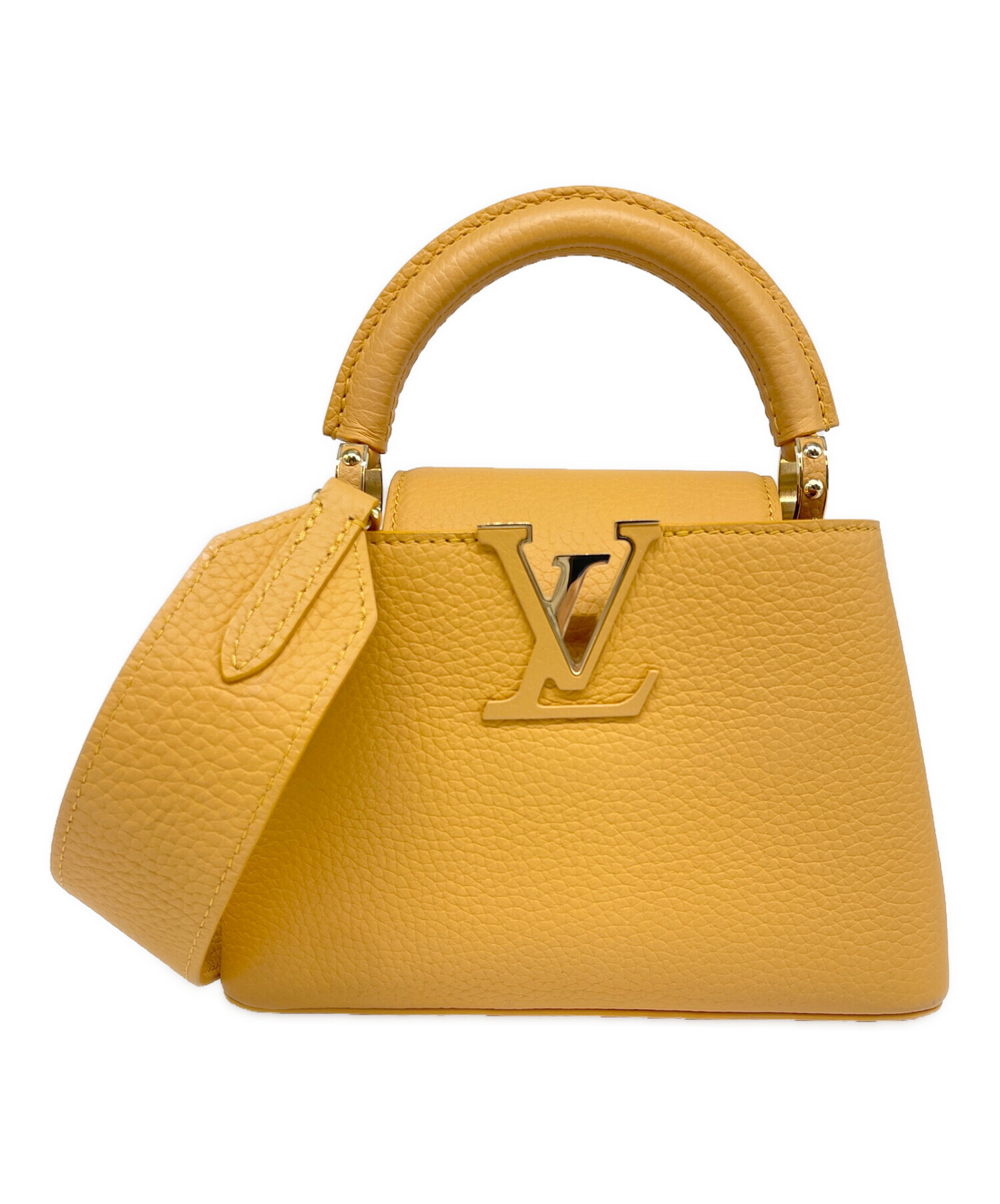 中古・古着通販】LOUIS VUITTON (ルイ ヴィトン) カプシーヌ MINI Ocre 