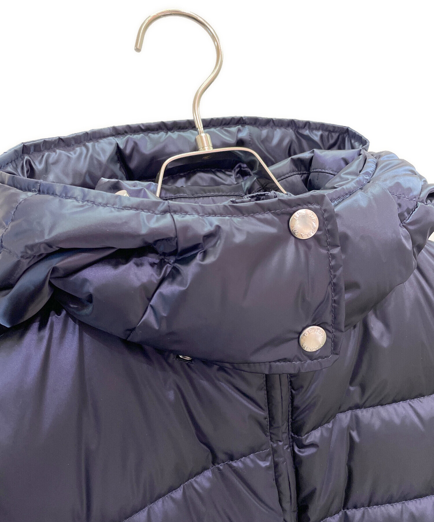 中古・古着通販】PRADA (プラダ) ウエストベルトナイロンダウンコート