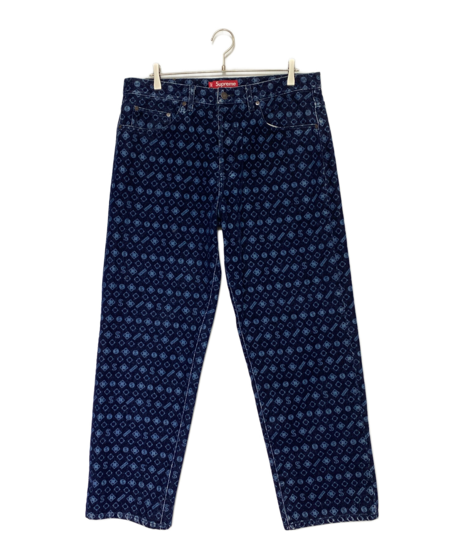 中古・古着通販】SUPREME (シュプリーム) Flocked Loose Fit Jean