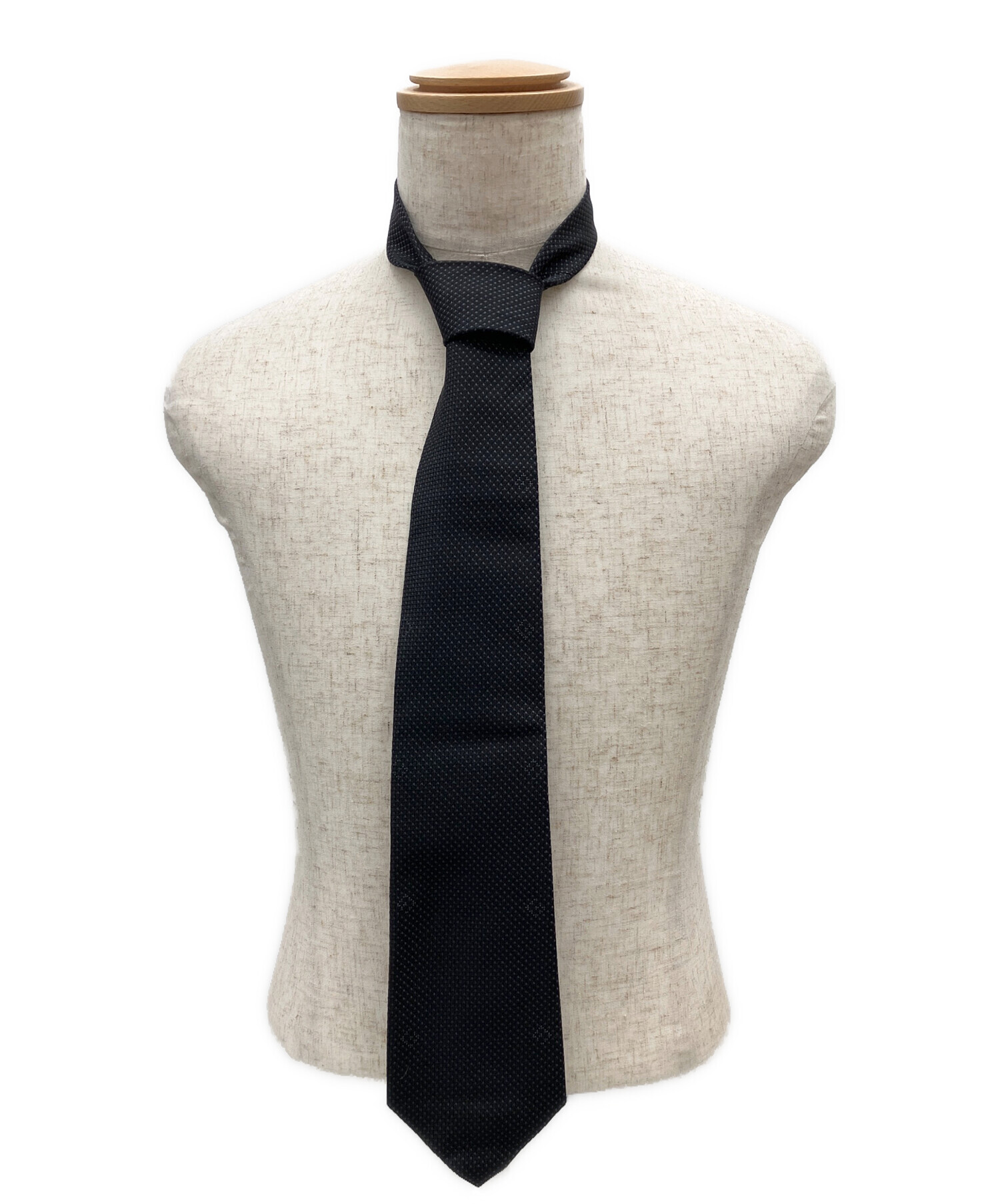 中古・古着通販】GUCCI (グッチ) ネクタイ ブラック サイズ:表記無