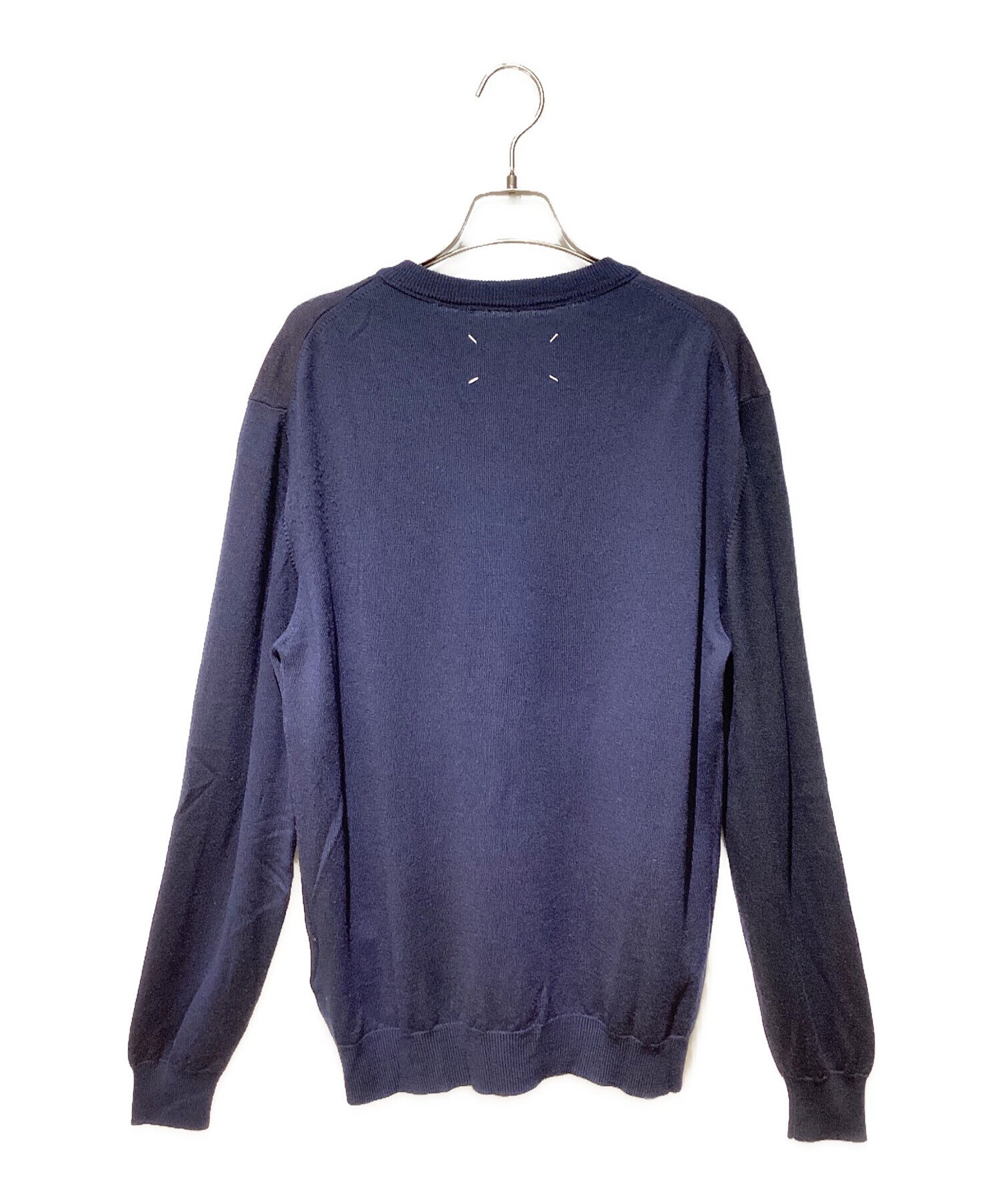 中古・古着通販】Maison Margiela (メゾンマルジェラ) Vネックニット