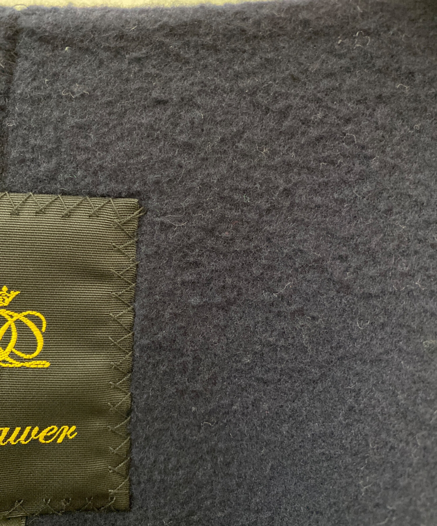 中古・古着通販】DRAWER (ドゥロワー) ファーカフスノーカラーコート 