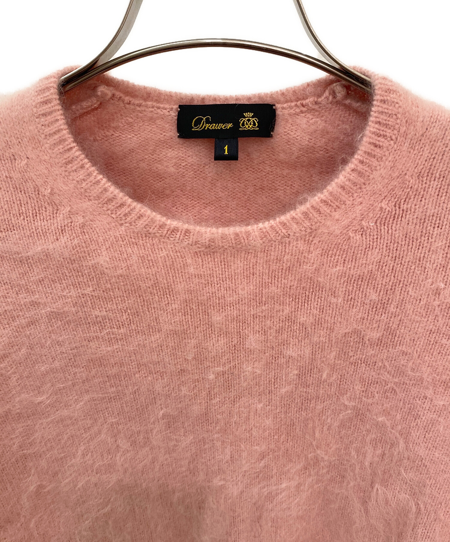 中古・古着通販】DRAWER (ドゥロワー) カシミヤクルーネックニット
