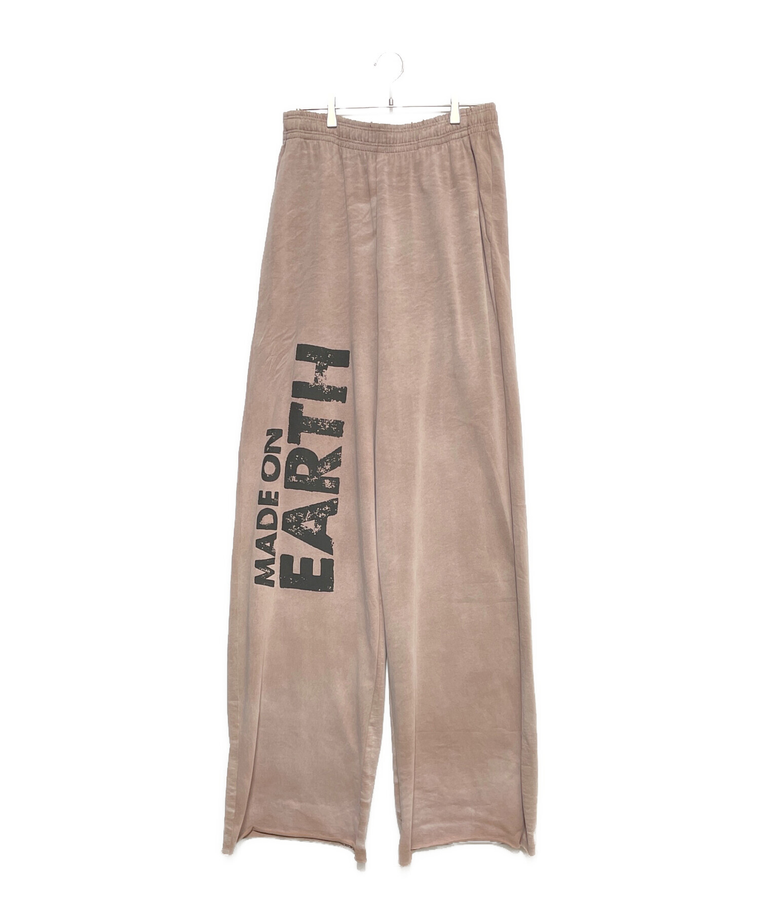 中古・古着通販】VETEMENTS (ヴェトモン) スウェットパンツ ピンク 