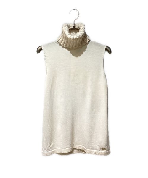 希少モデル✨CHANEL ノースリーブ　ニット　ハイネック 中古・古着通販】CHANEL (シャネル) ハイネックノースリーブ