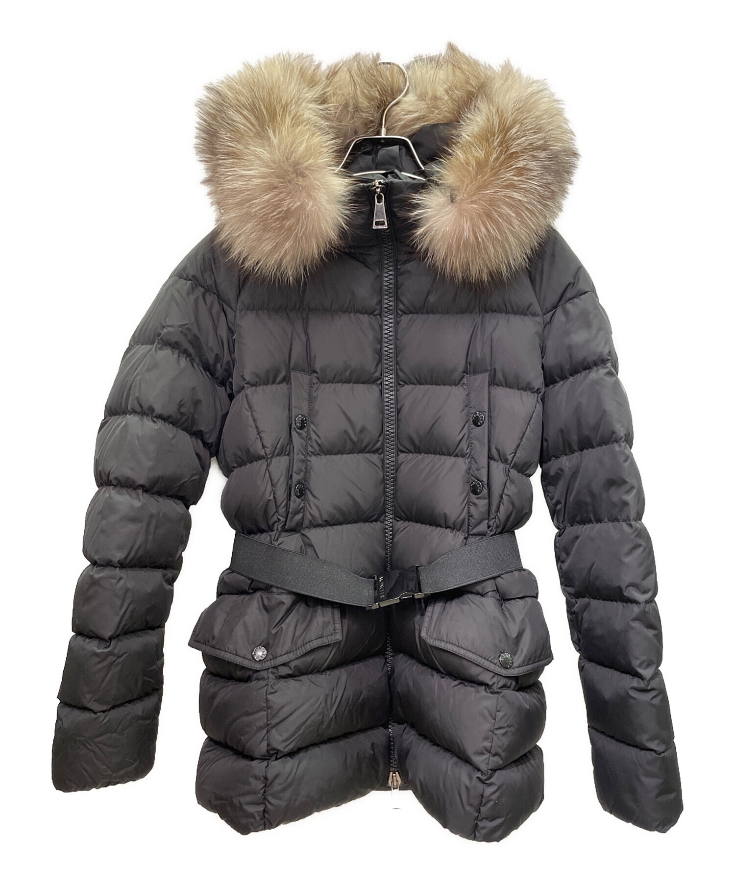 中古・古着通販】MONCLER (モンクレール) CLION/ダウンコート ブラック 