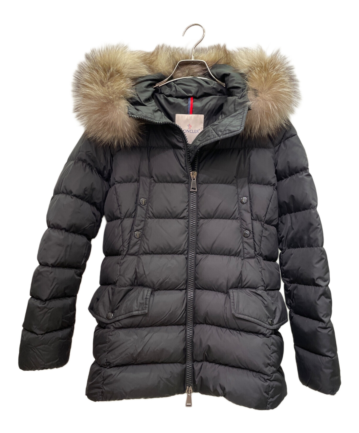 中古・古着通販】MONCLER (モンクレール) CLION/ダウンコート ブラック 