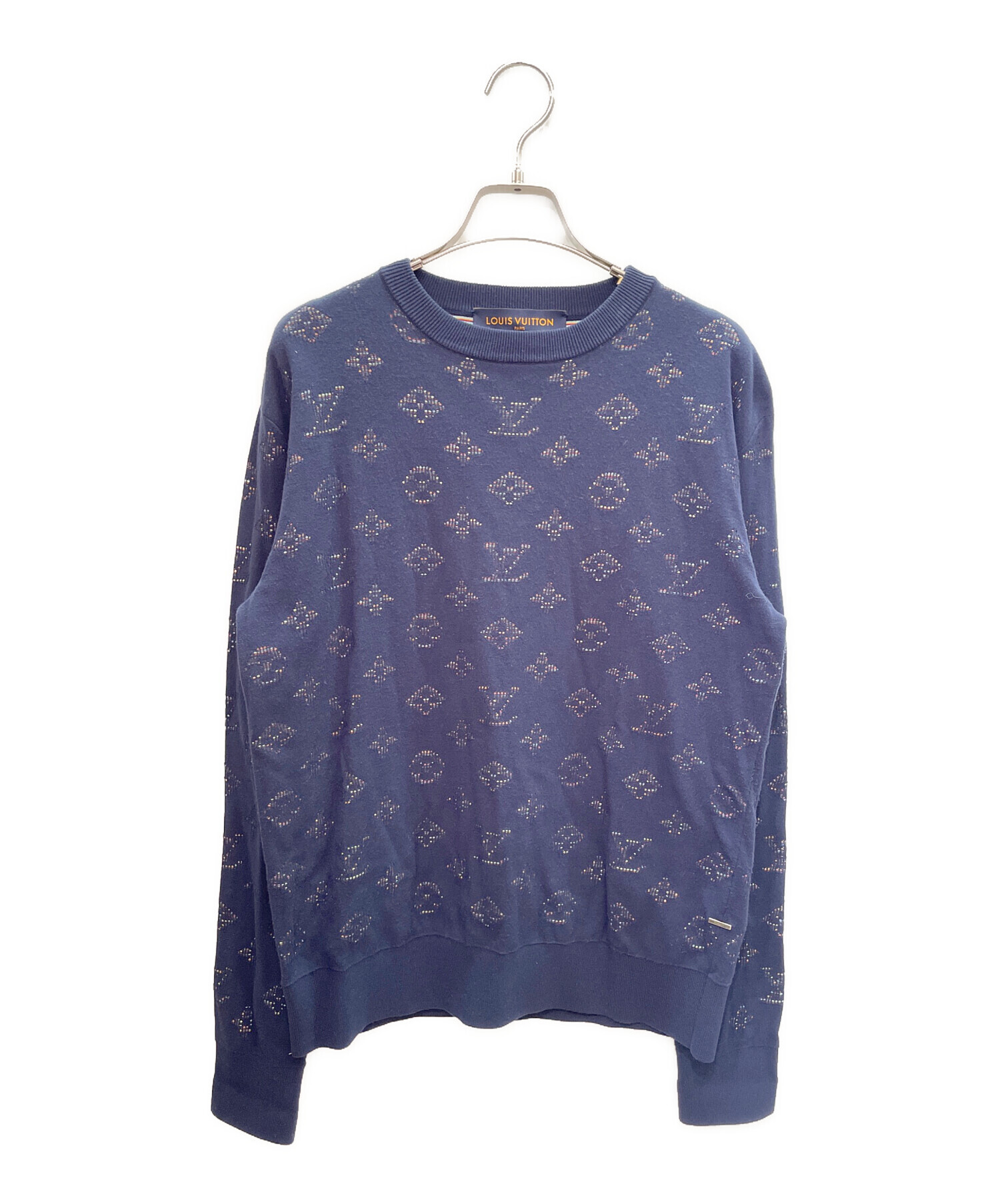 中古・古着通販】LOUIS VUITTON (ルイ ヴィトン) モノグラム柄 ニット 