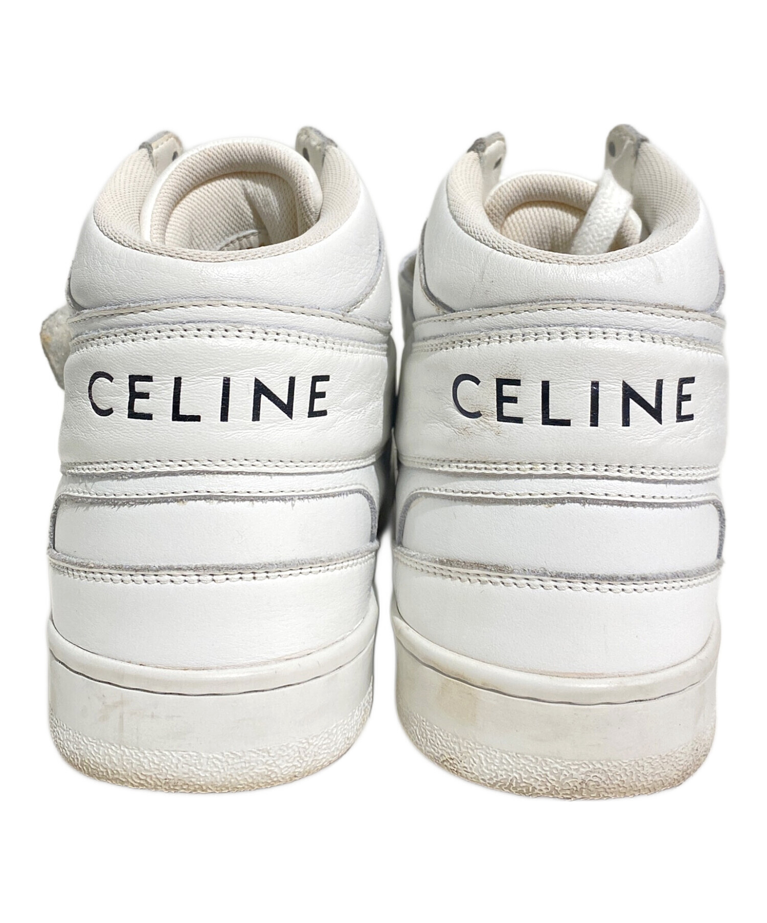 中古・古着通販】CELINE (セリーヌ) ロゴハイカットスニーカー 